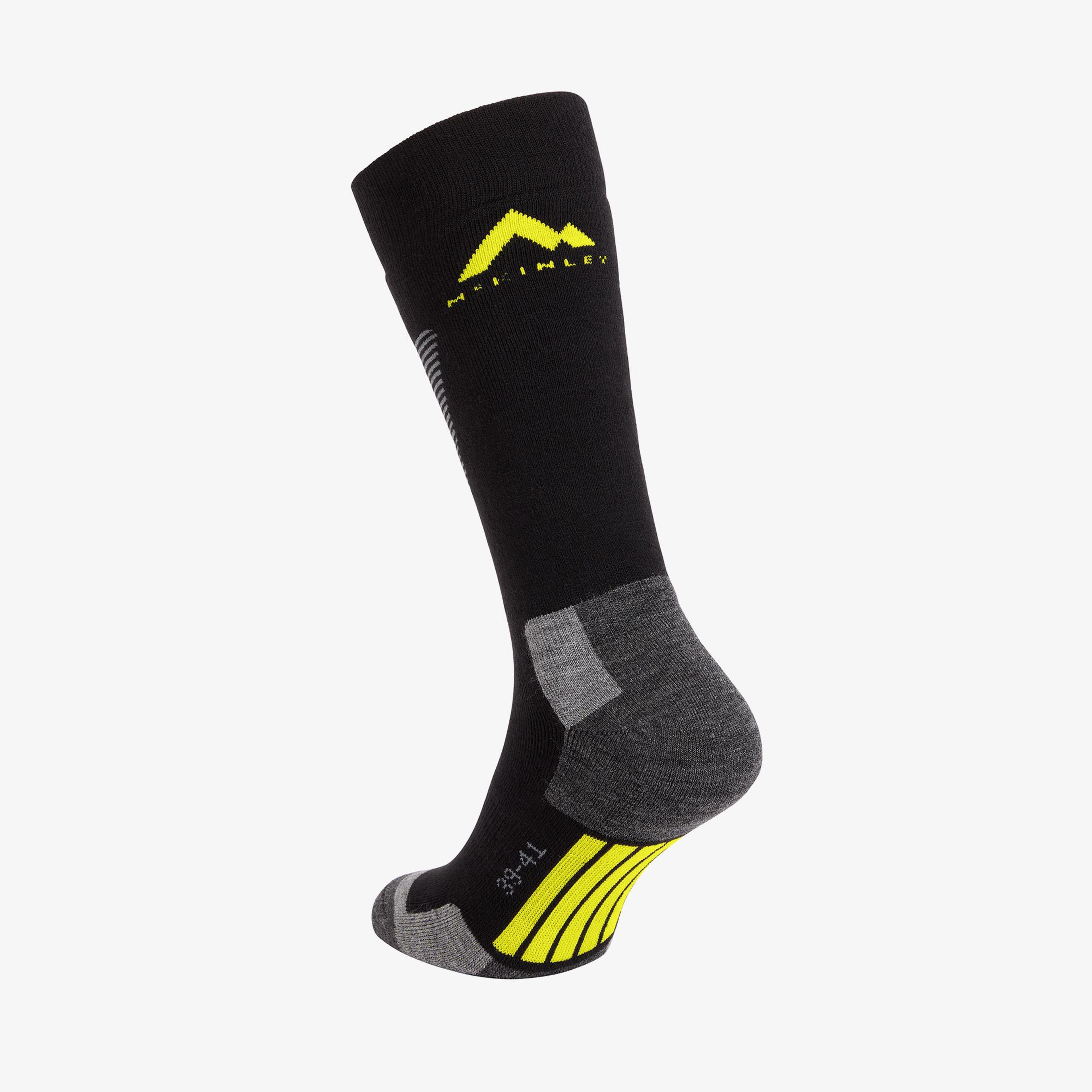 McKinley Denny Ux 2 Unisex Siyah Kayak Çorabı