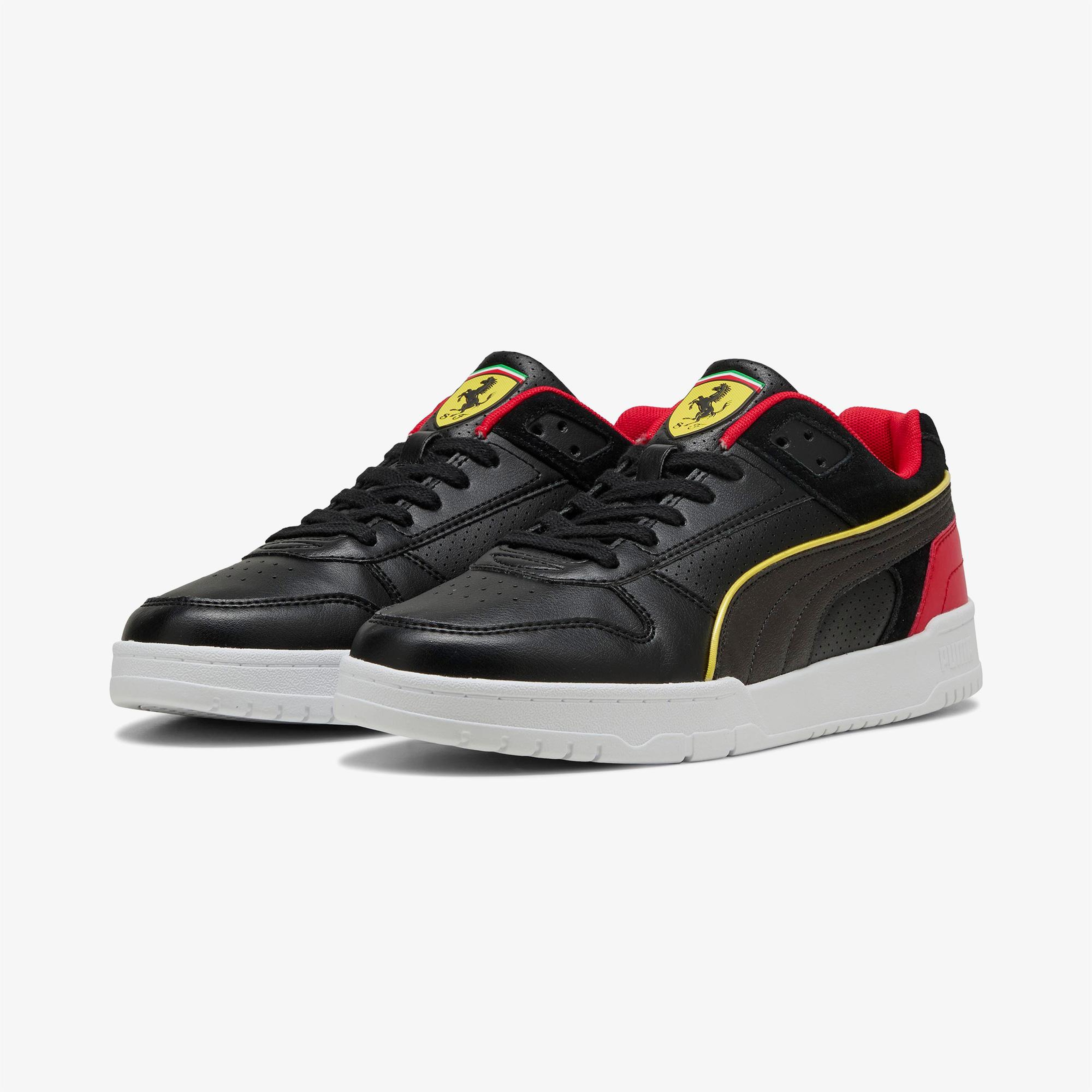 Puma Ferrari Rbd Game Low Erkek Siyah Spor Ayakkabı