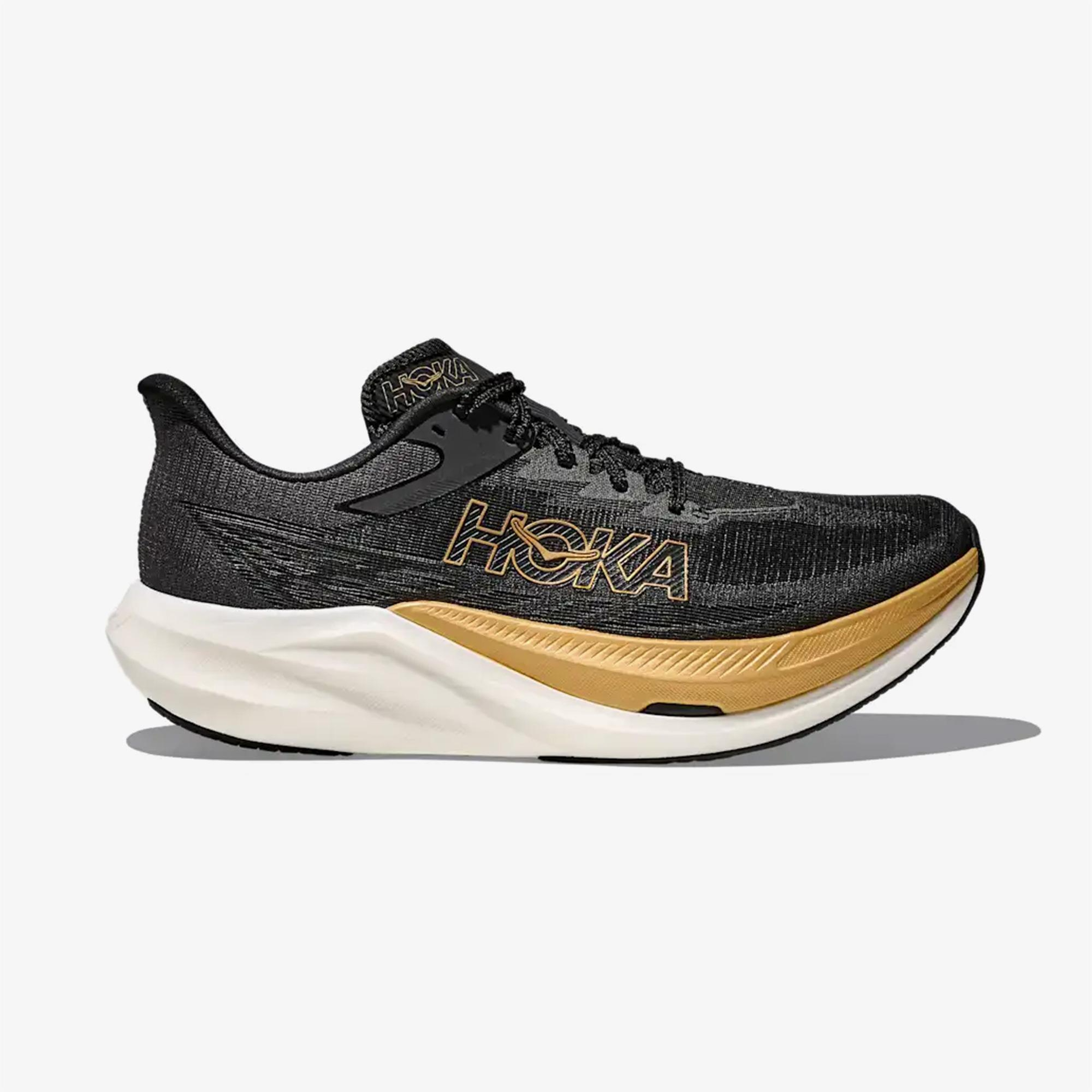 Hoka Rocket X 3 Unisex Siyah Yol Koşusu Ayakkabısı