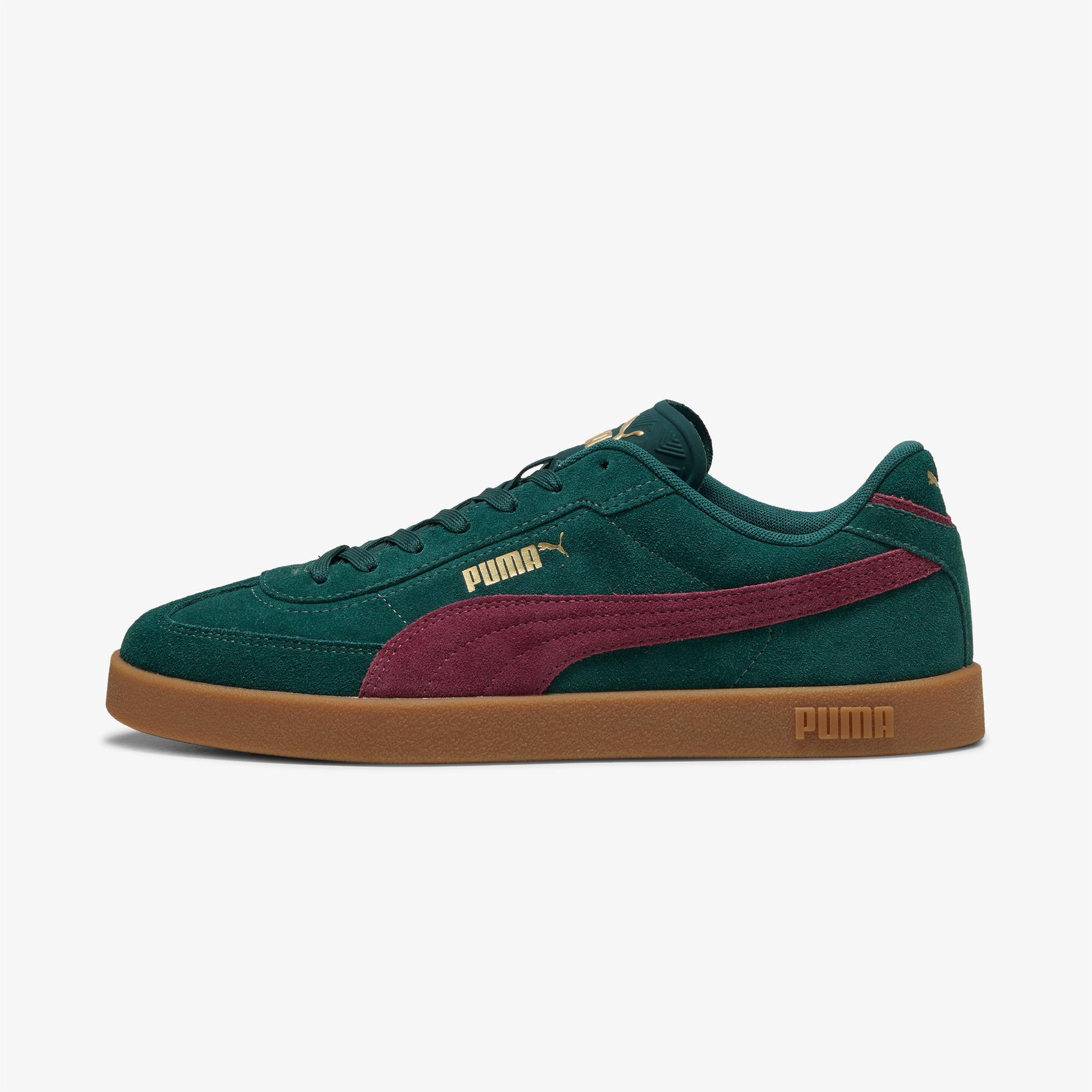 Puma Club II Era Suede Kadın Yeşil Spor Ayakkabı
