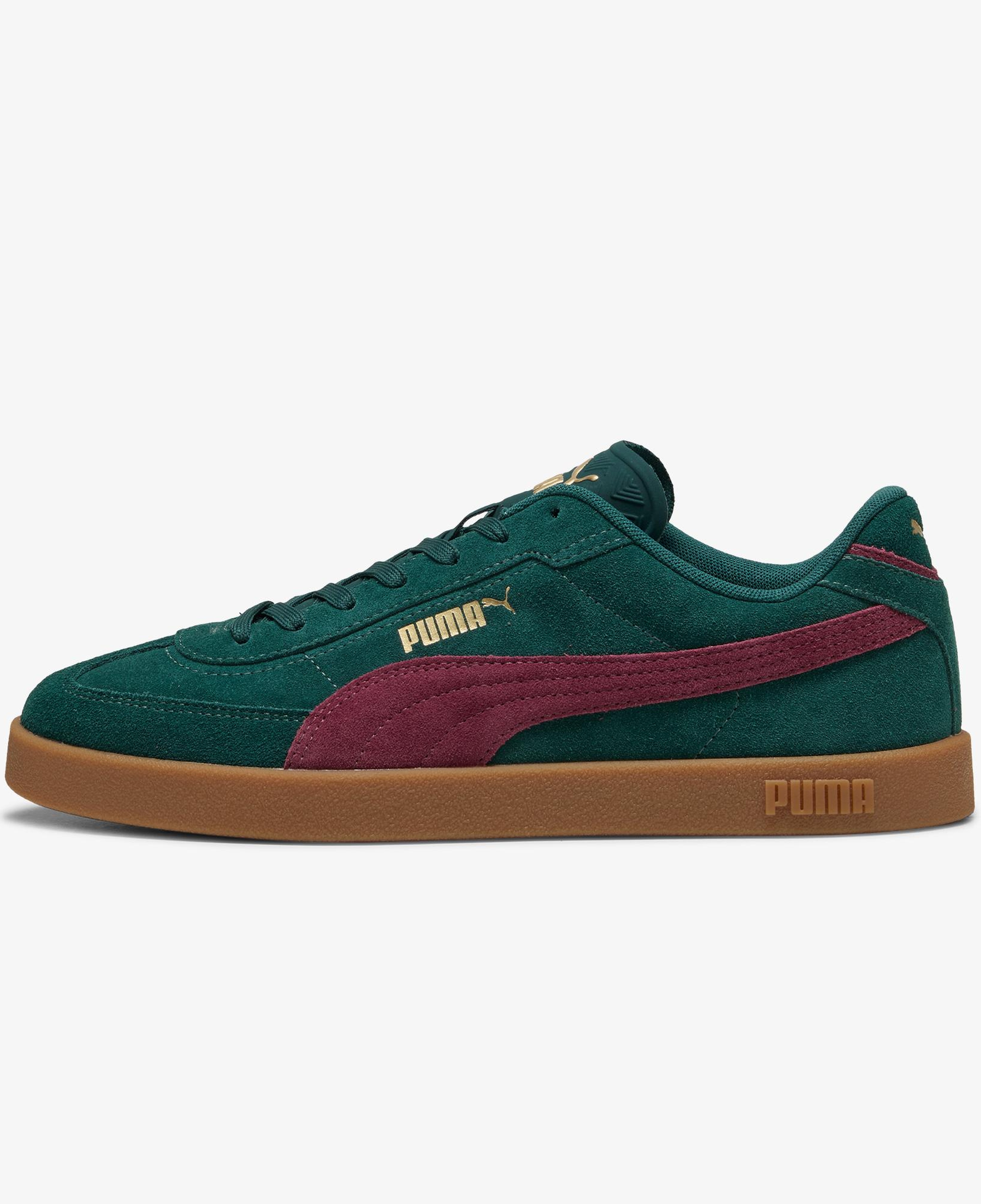 Puma Club II Era Suede Kadın Yeşil Spor Ayakkabı