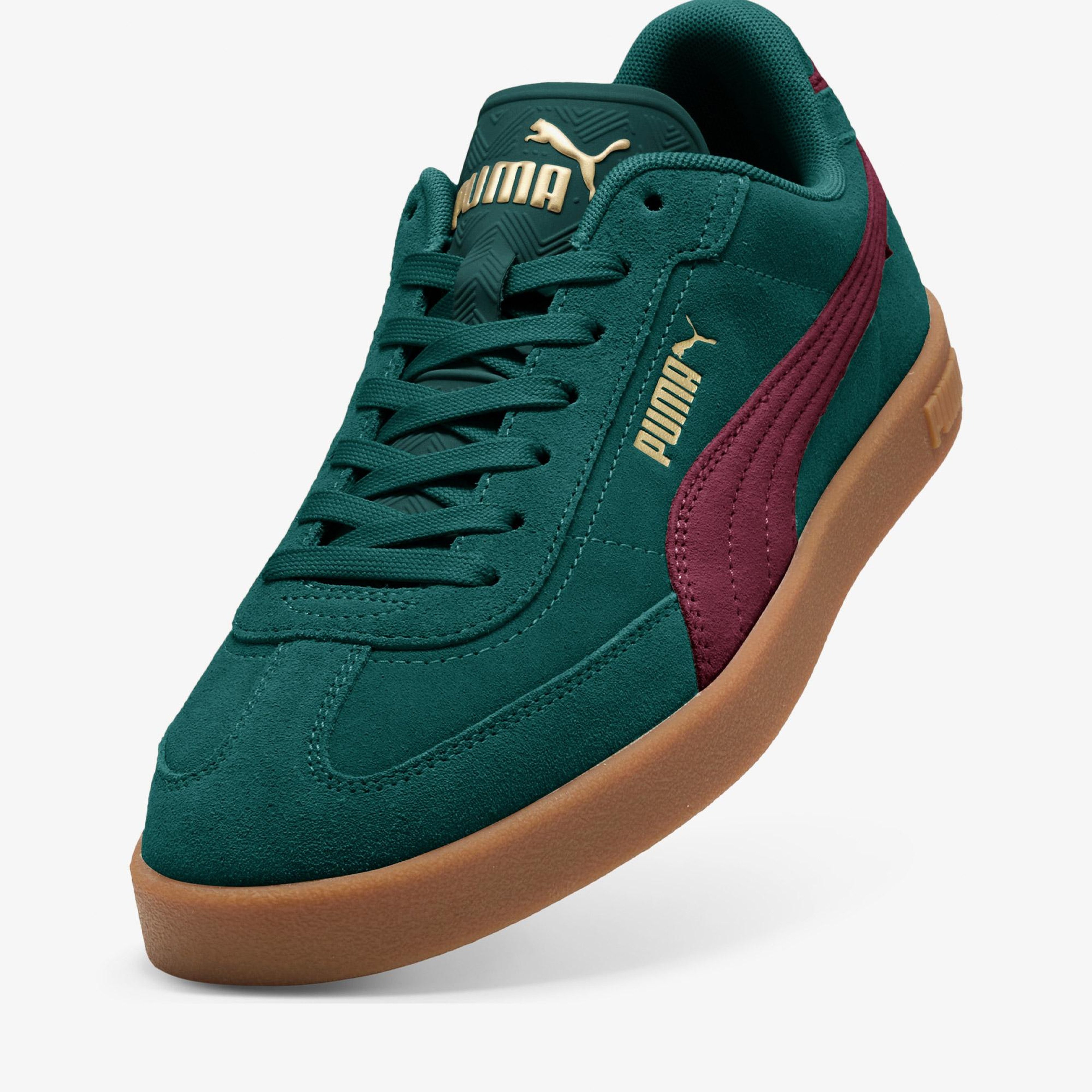 Puma Club II Era Suede Kadın Yeşil Spor Ayakkabı