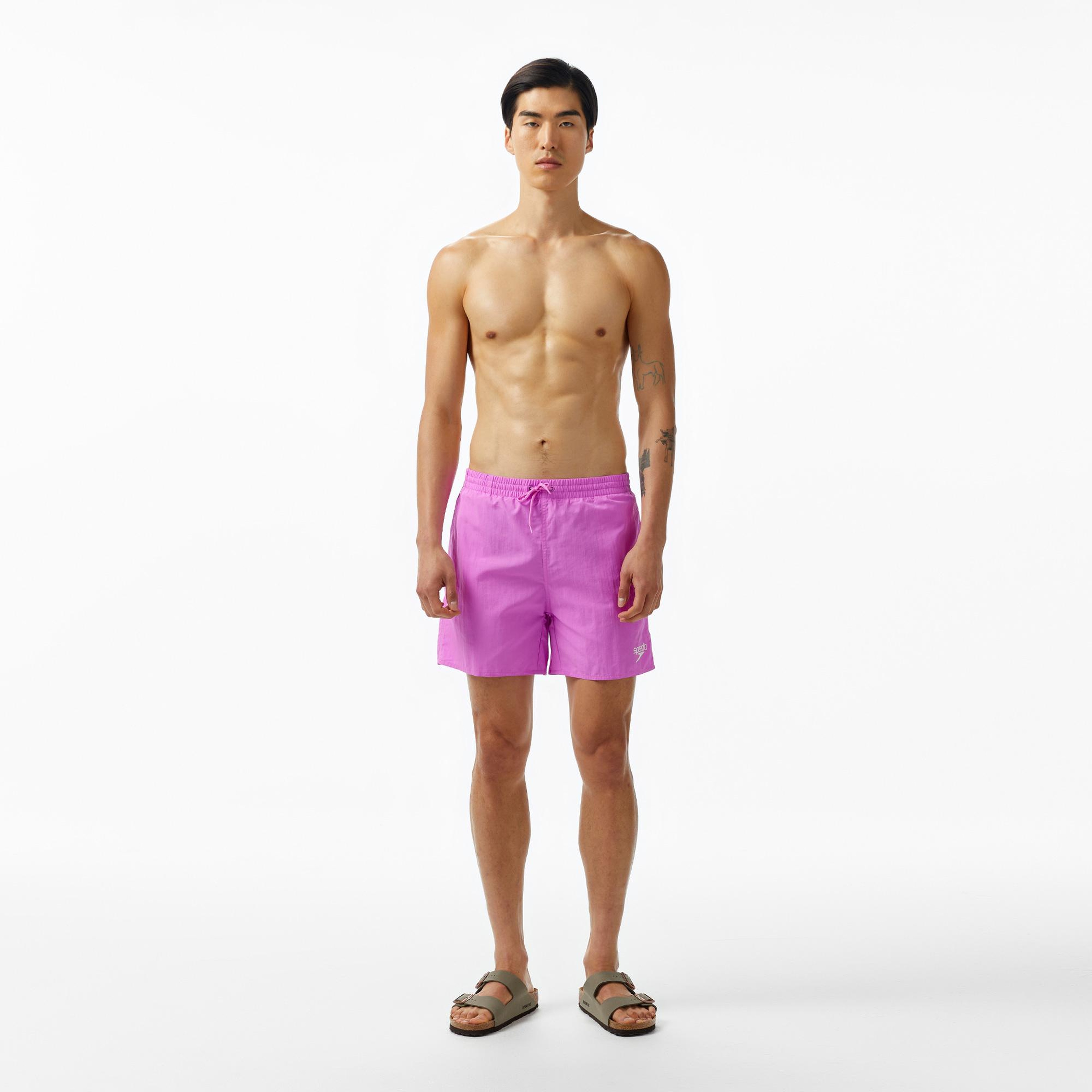 Speedo Essentials 16 Watershort Erkek Mor Deniz Şortu