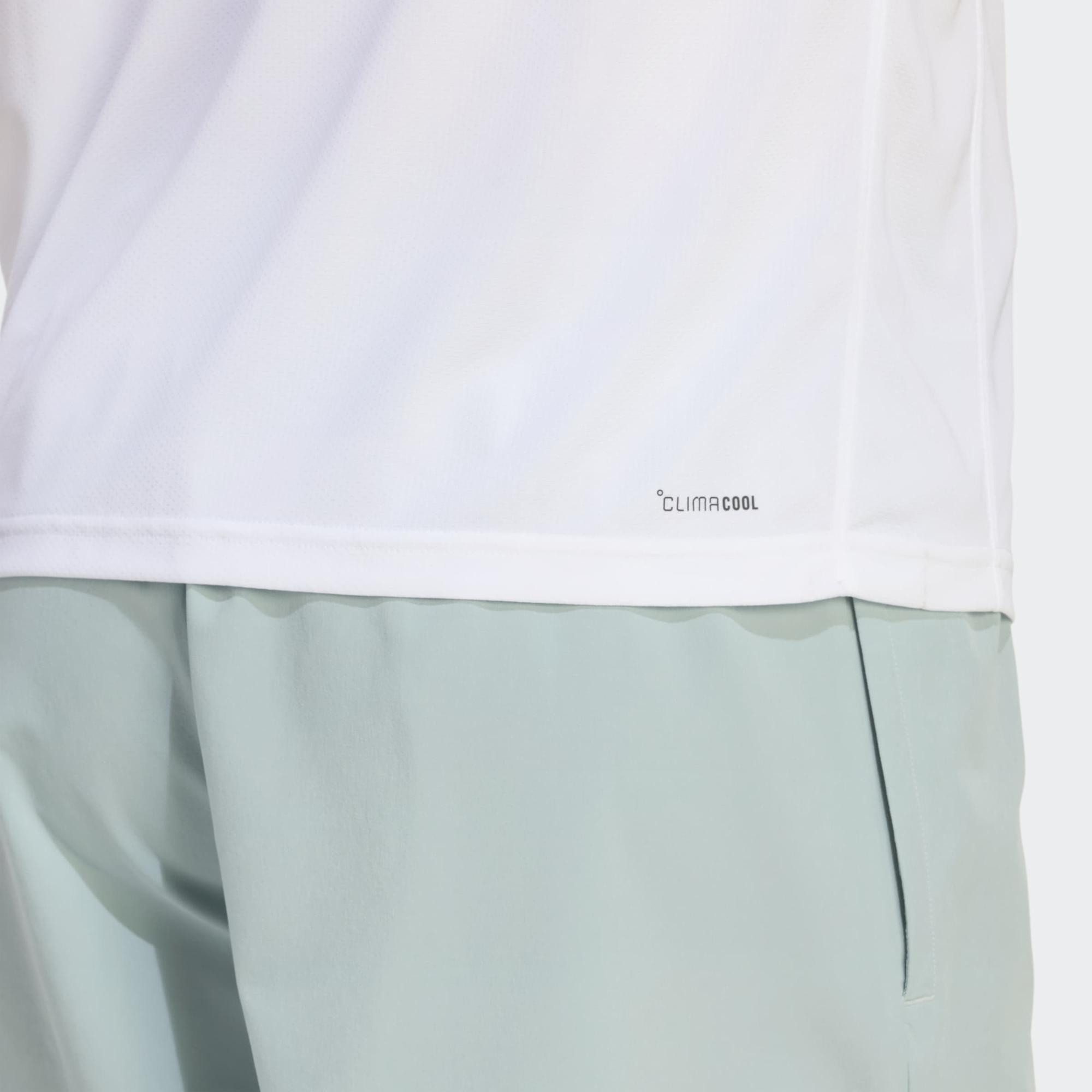 adidas We Bas Erkek Beyaz Antrenman Polo