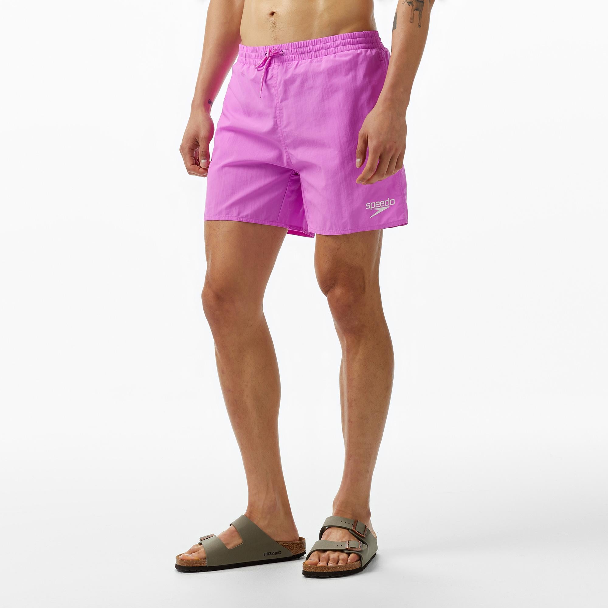 Speedo Essentials 16 Watershort Erkek Mor Deniz Şortu