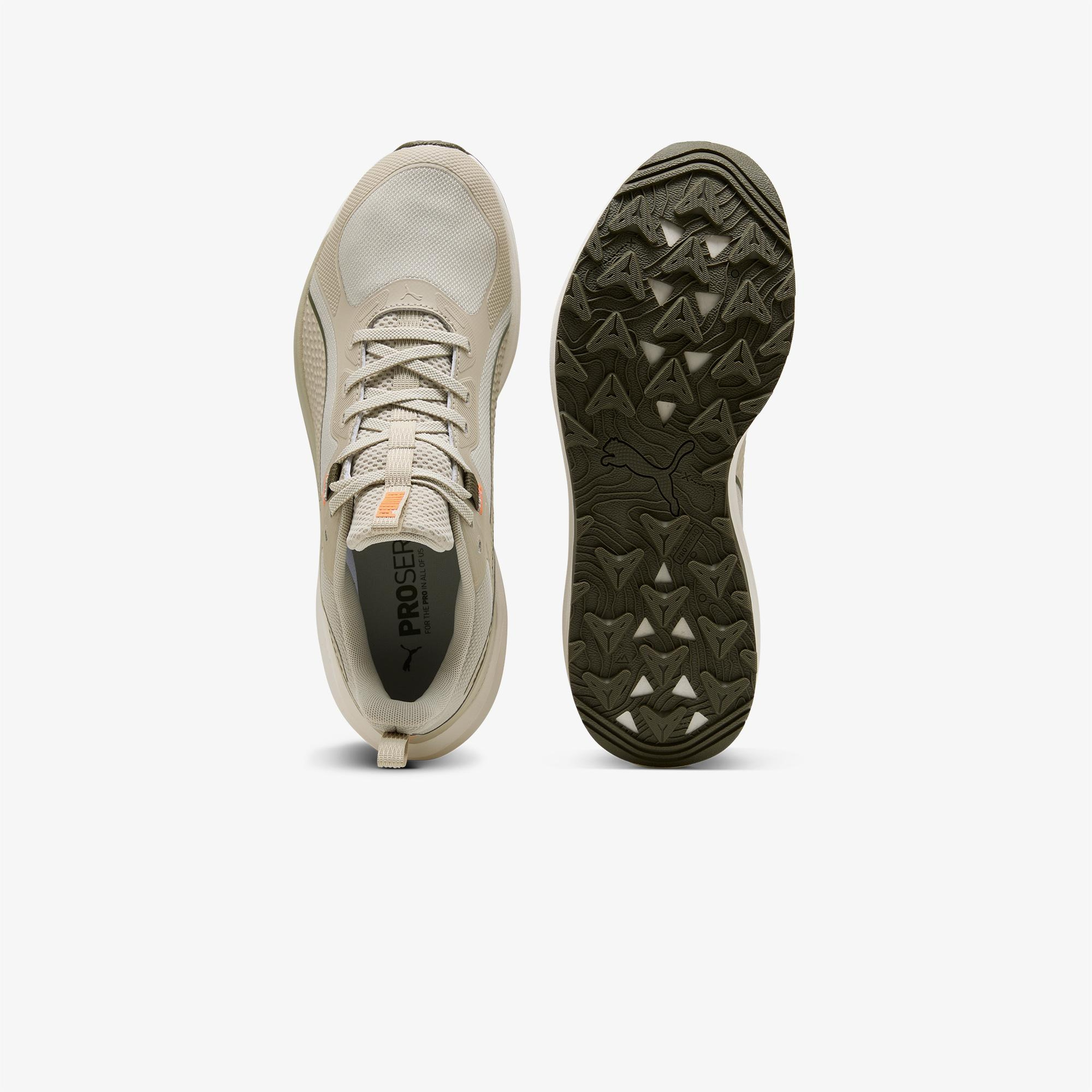 Puma Flare Pro Trail Ptx Kadın Krem Koşu Ayakkabısı