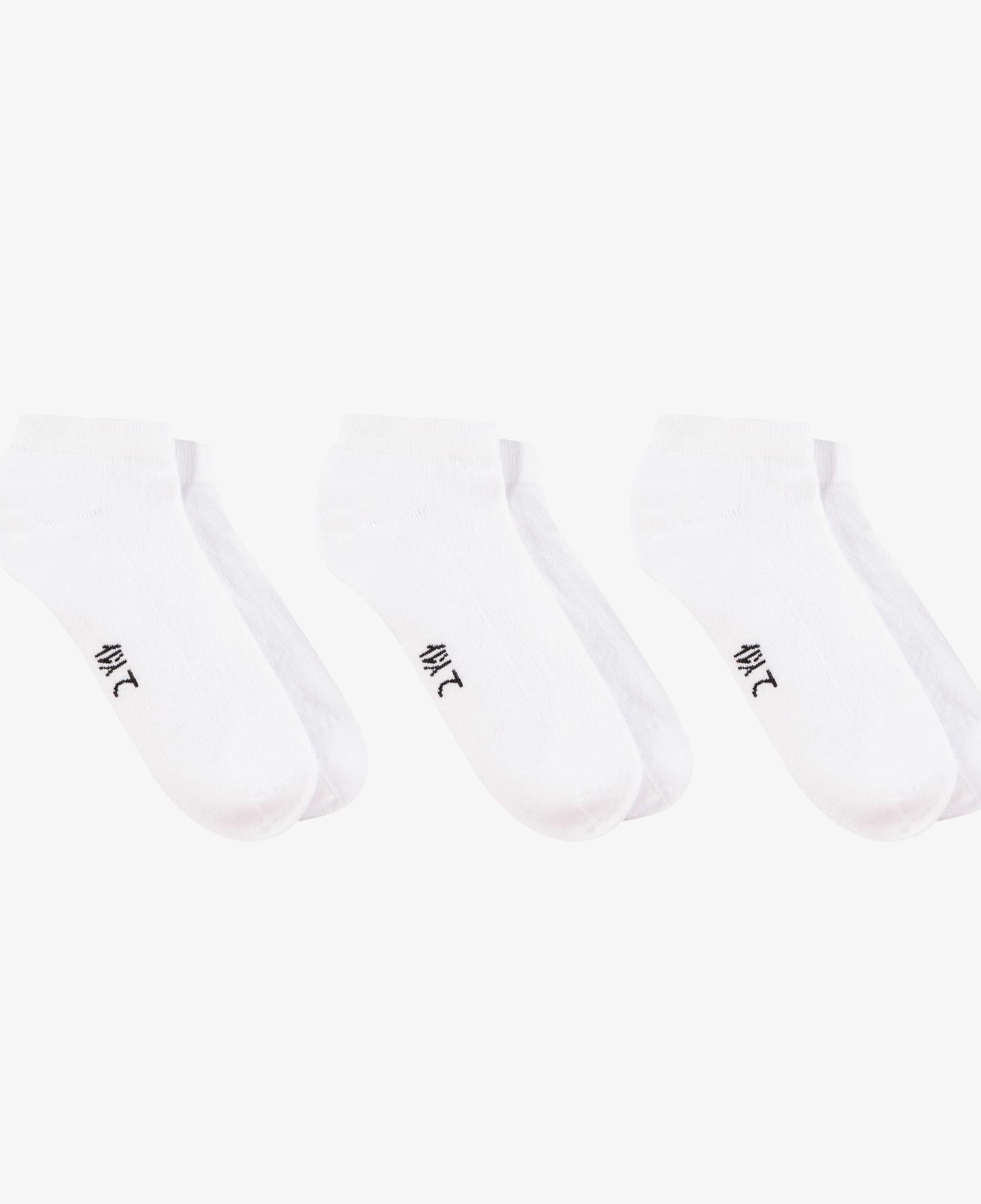 UNITED4 Classic Unisex Beyaz Çorap