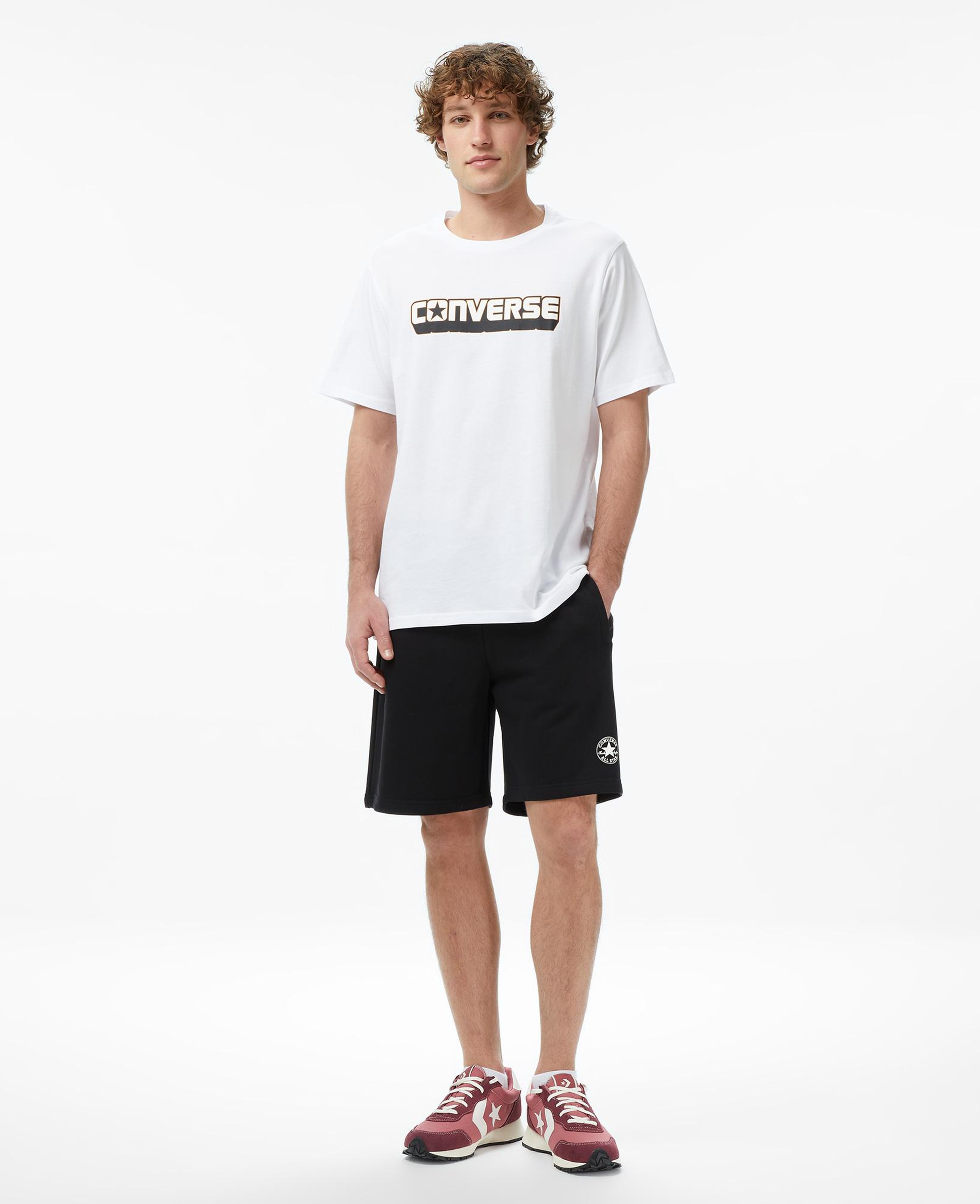 Converse Erkek Beyaz T-Shirt