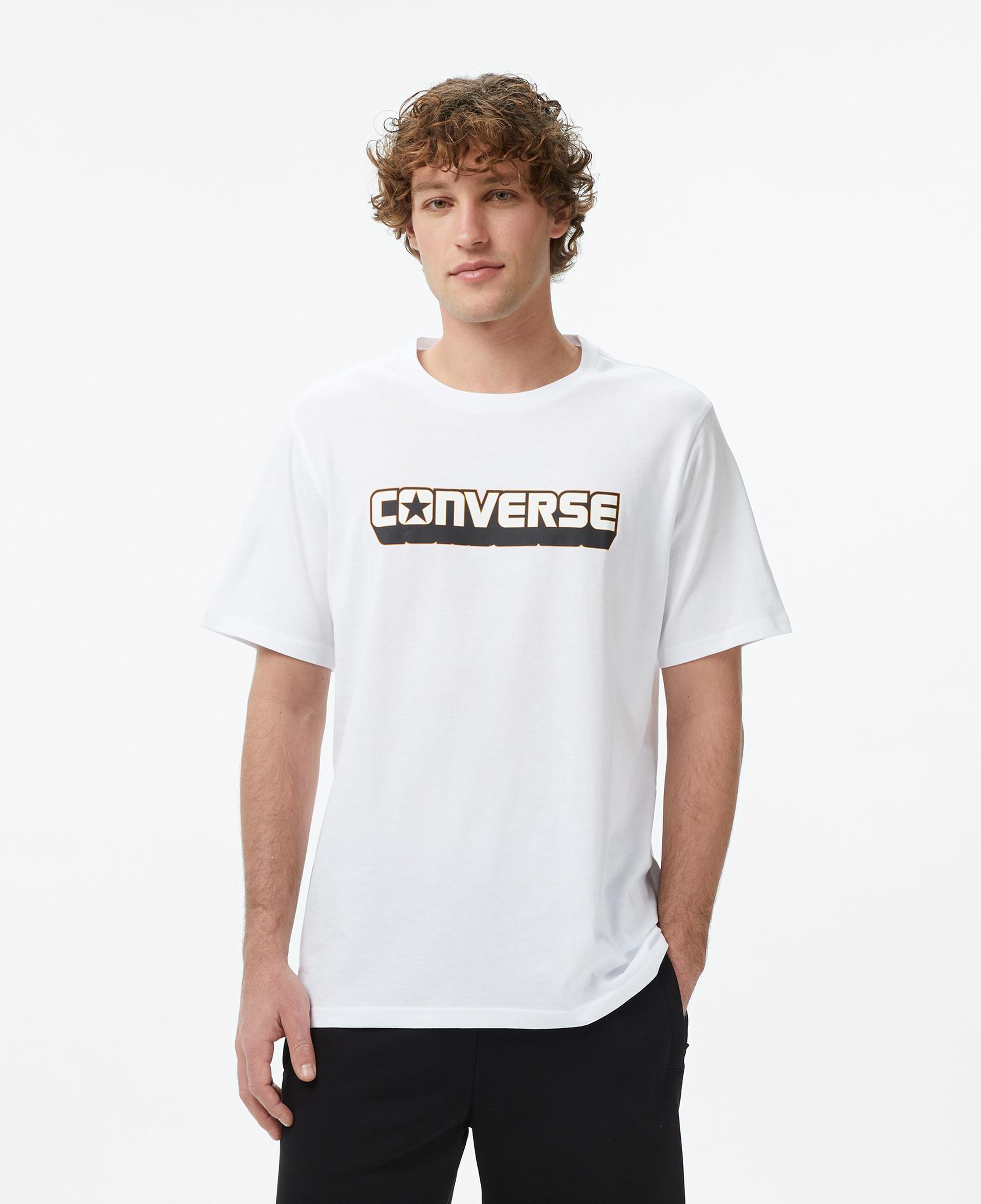 Converse Erkek Beyaz T-Shirt