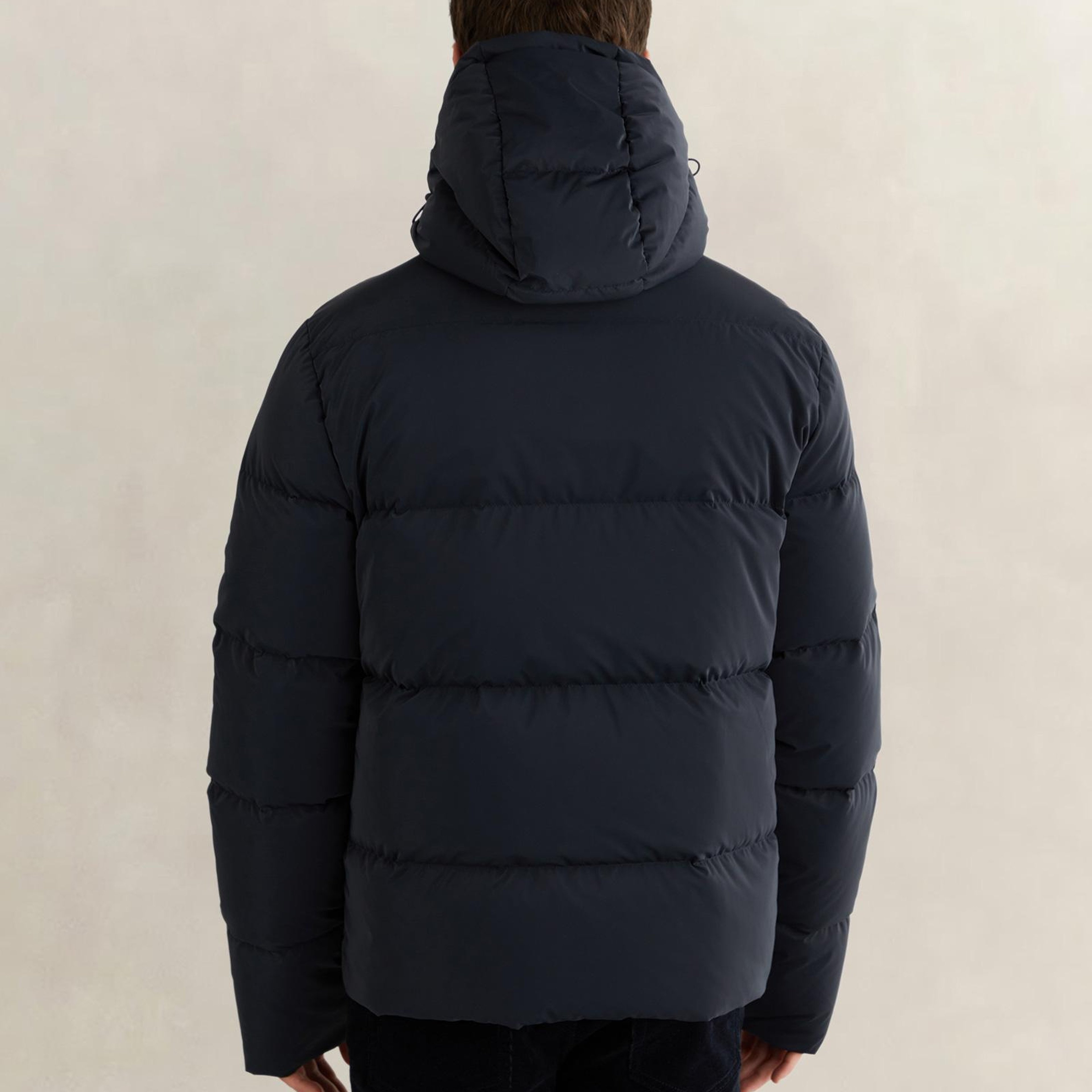 GANT Erkek Lacivert Regular Fit Fermuarlı Mont