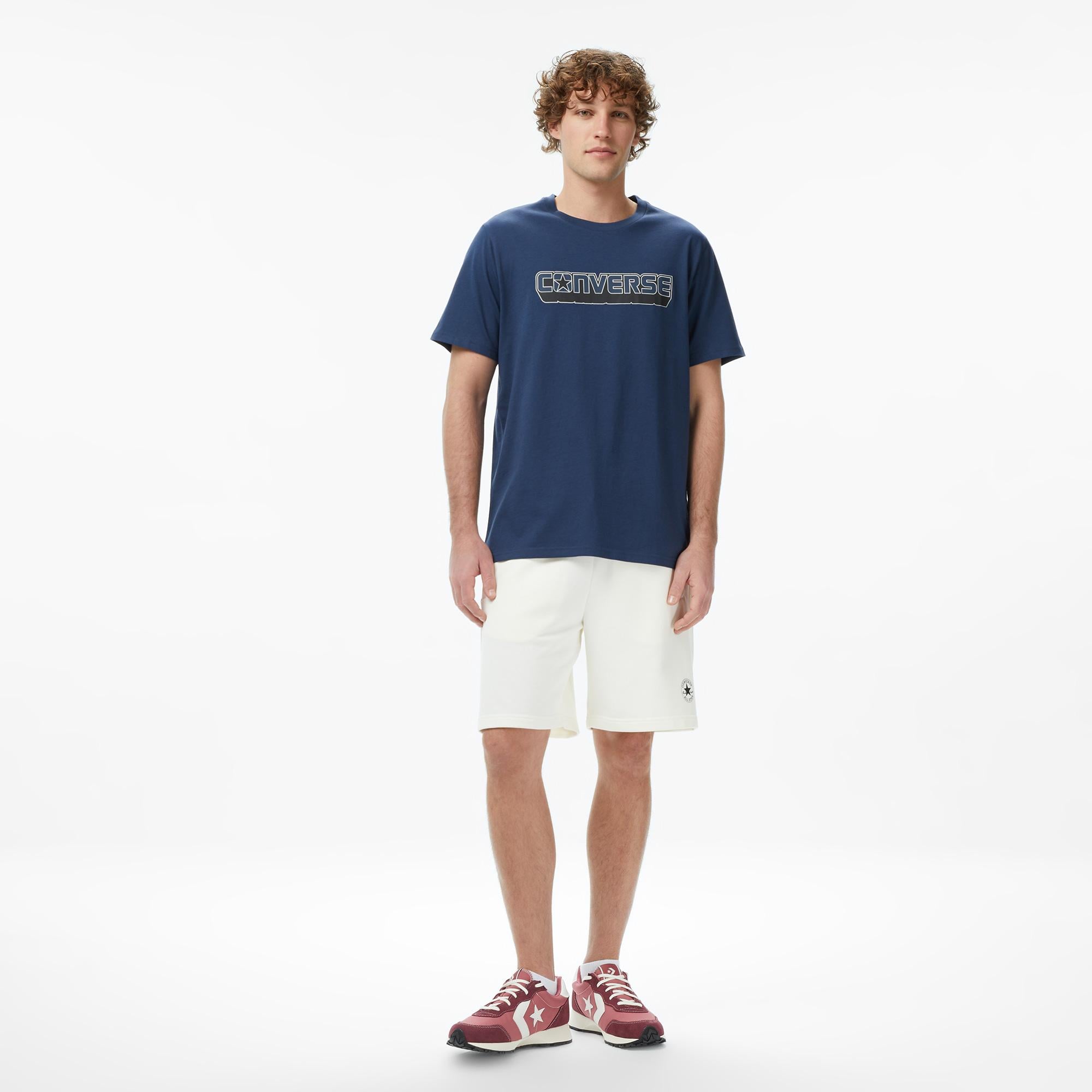 Converse Erkek Lacivert T-Shirt