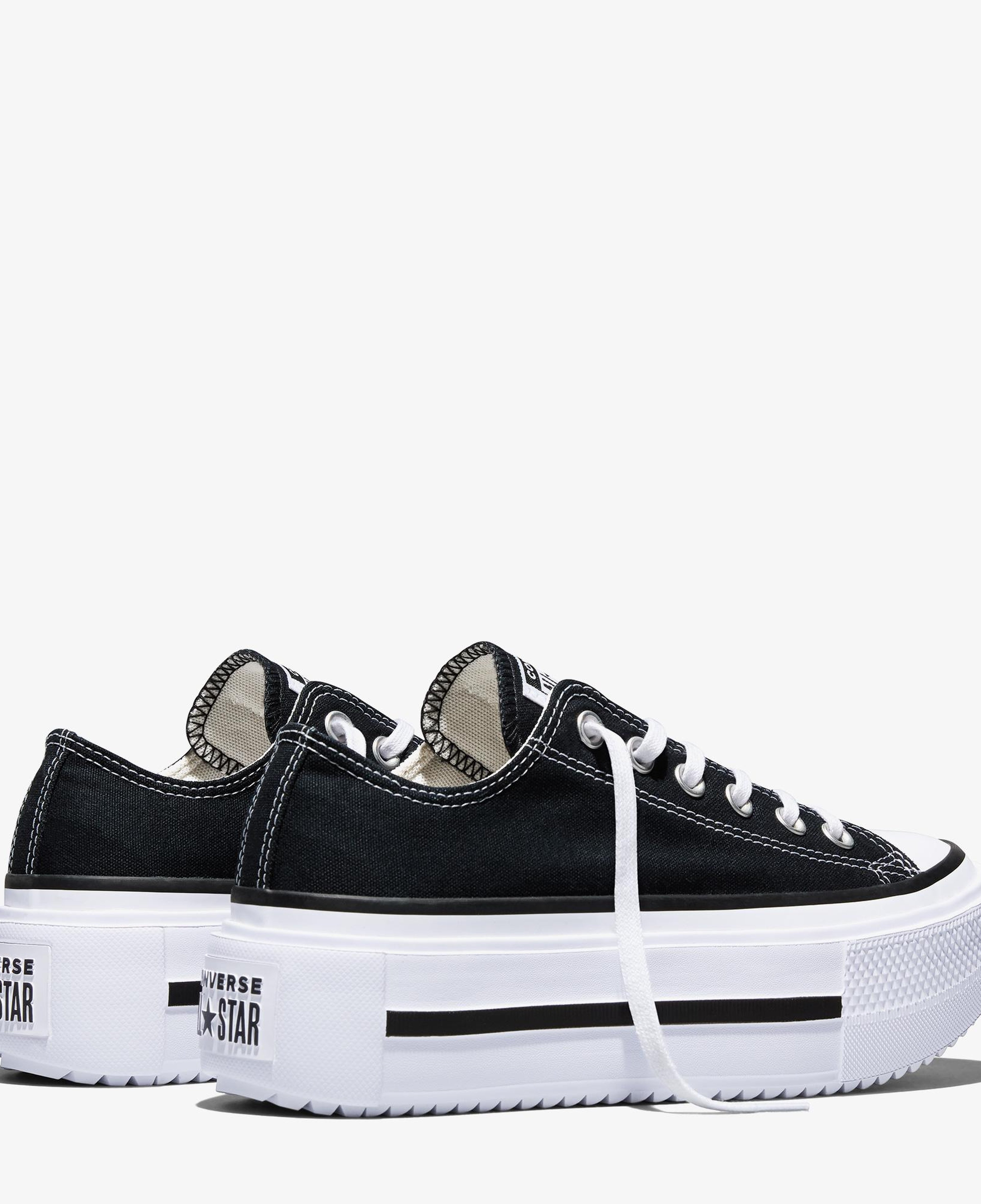 Converse Chuck Taylor All Star Lift Double Stack Unisex Siyah Sneaker