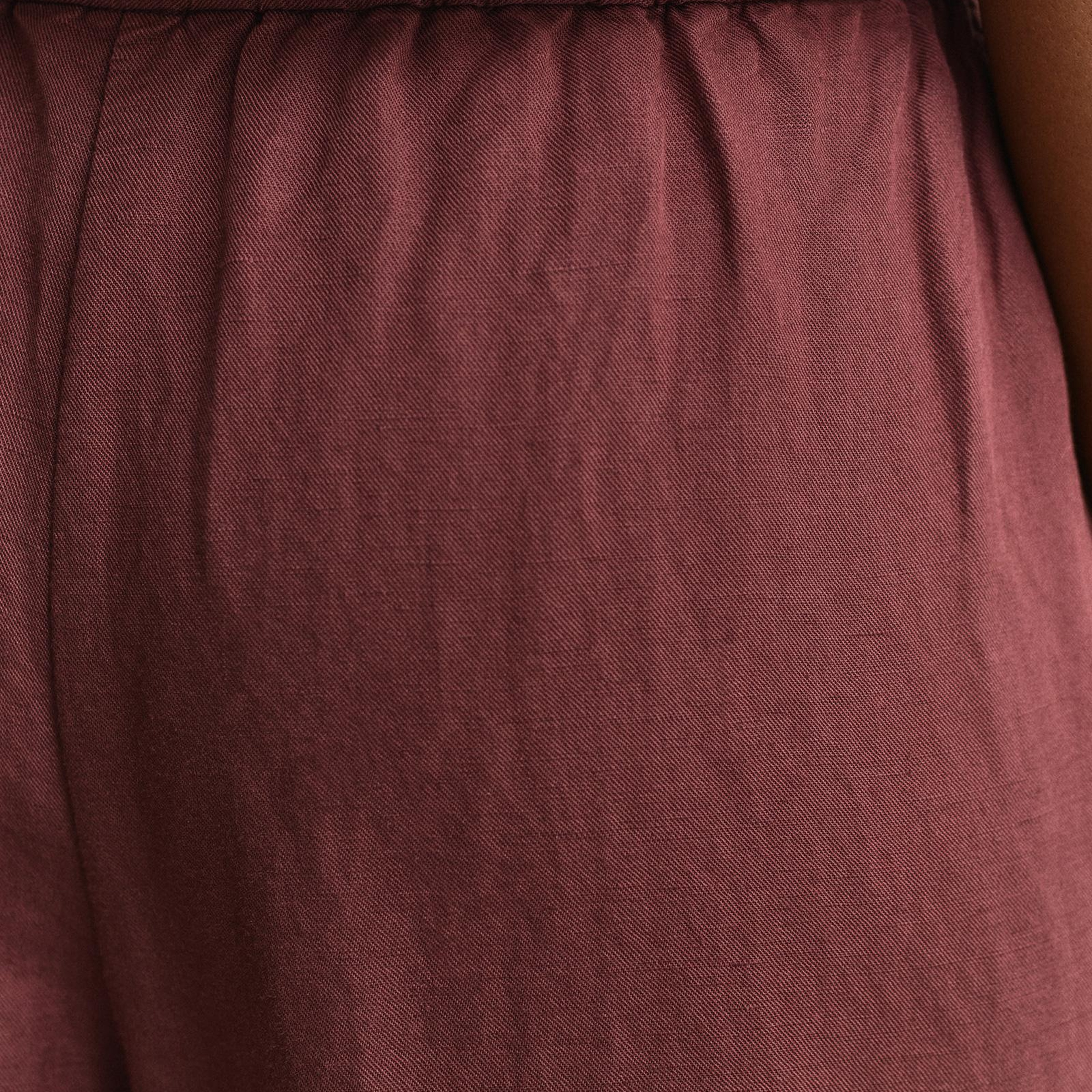 GANT Kadın Kahverengi Relaxed Fit Pantolon