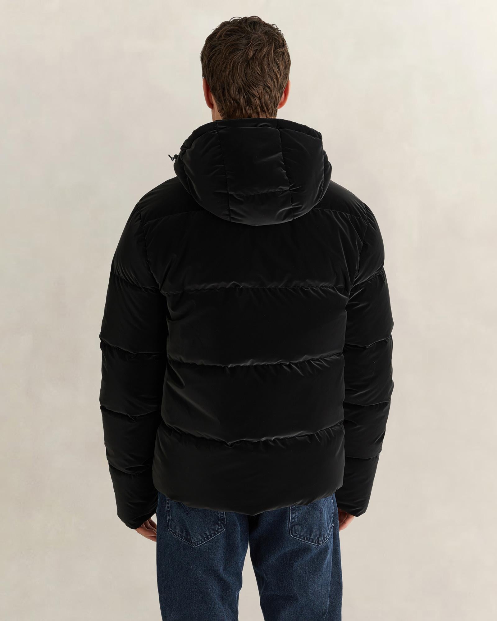 GANT Erkek Siyah Regular Fit Fermuarlı Mont