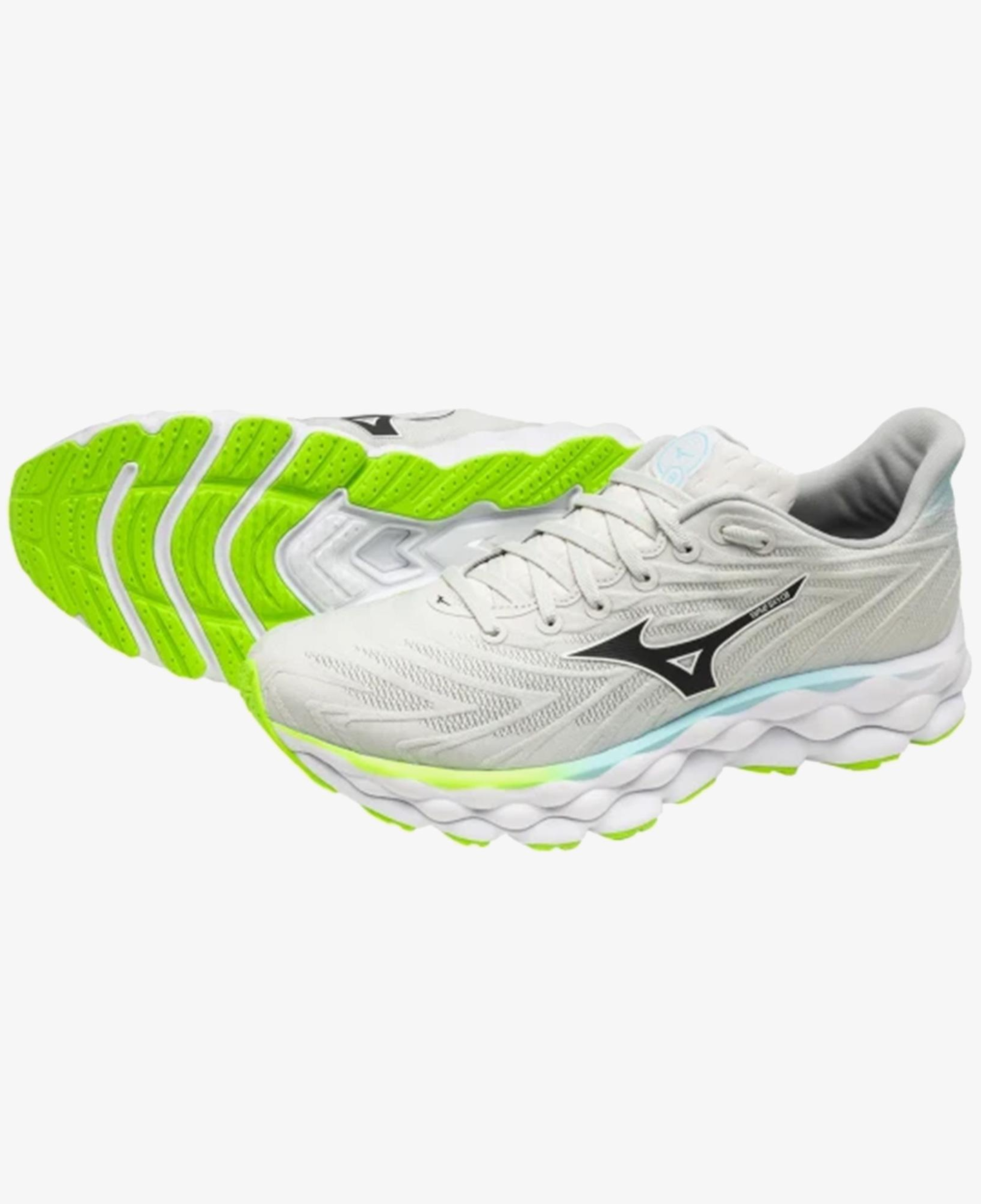 Mizuno Wave Sky 8 Erkek Gri Koşu Ayakkabısı