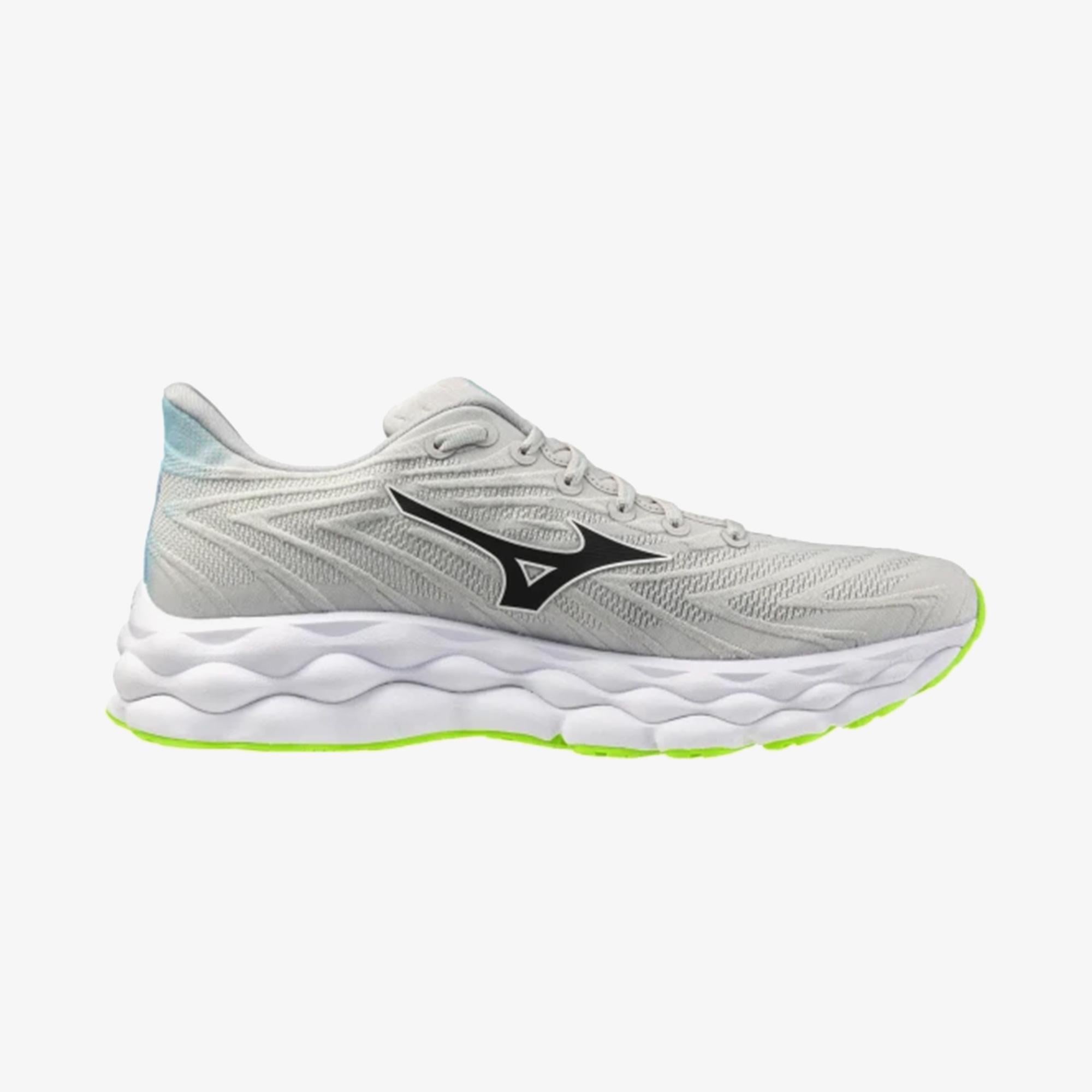 Mizuno Wave Sky 8 Erkek Gri Koşu Ayakkabısı