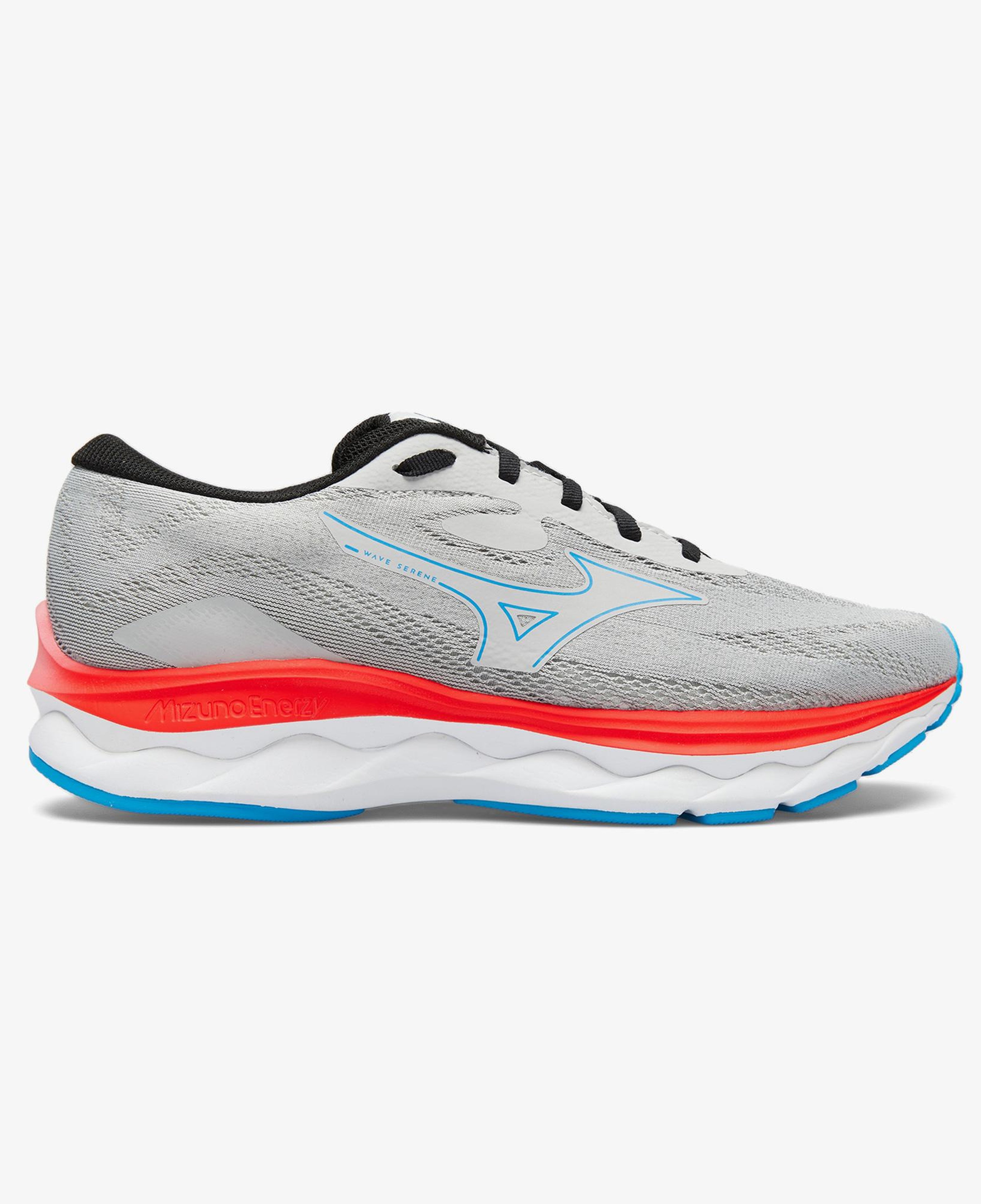 Mizuno Wave Serene Erkek Gri Koşu Ayakkabısı