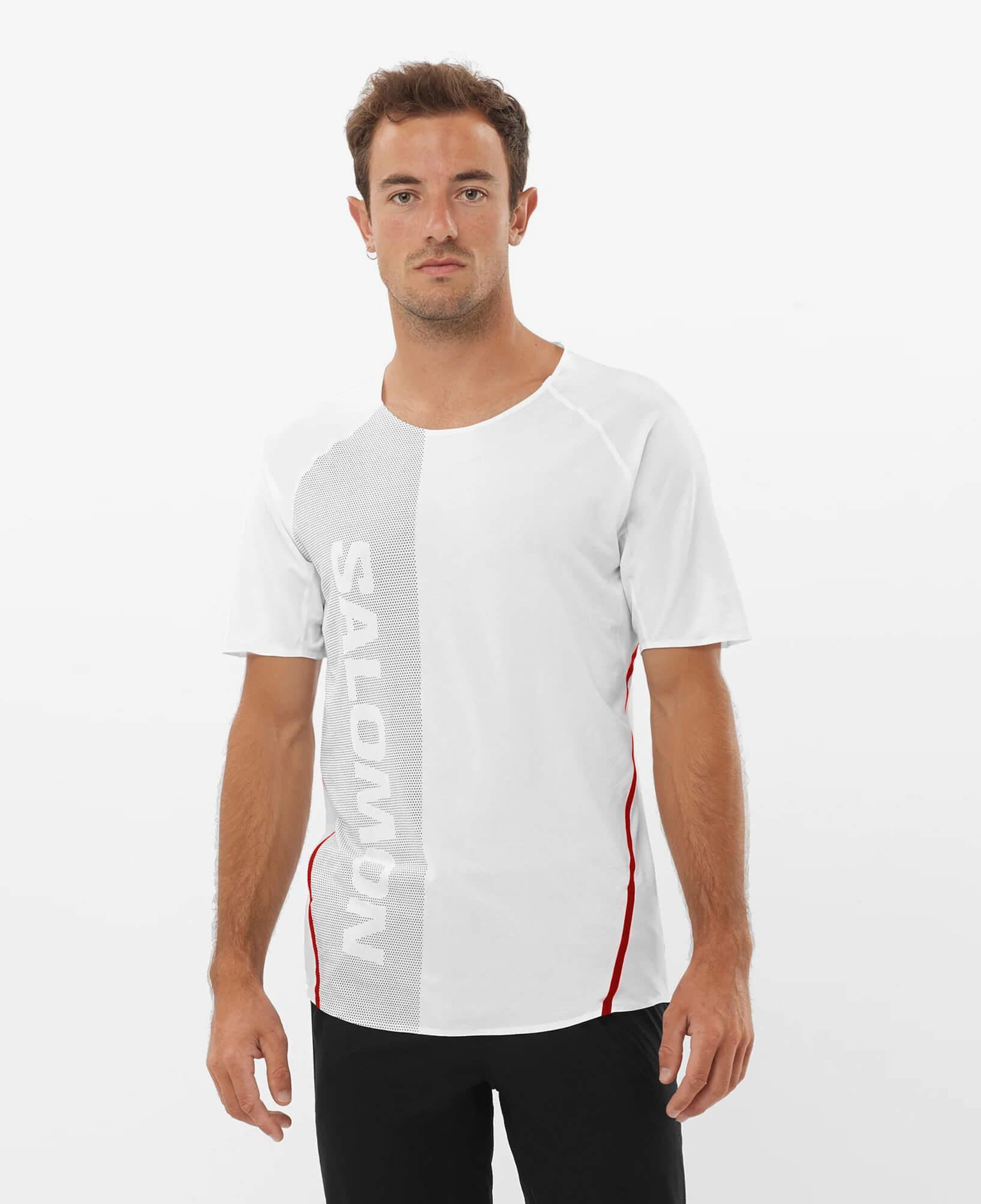 Salomon S/Lab Speed Erkek Beyaz T-Shirt
