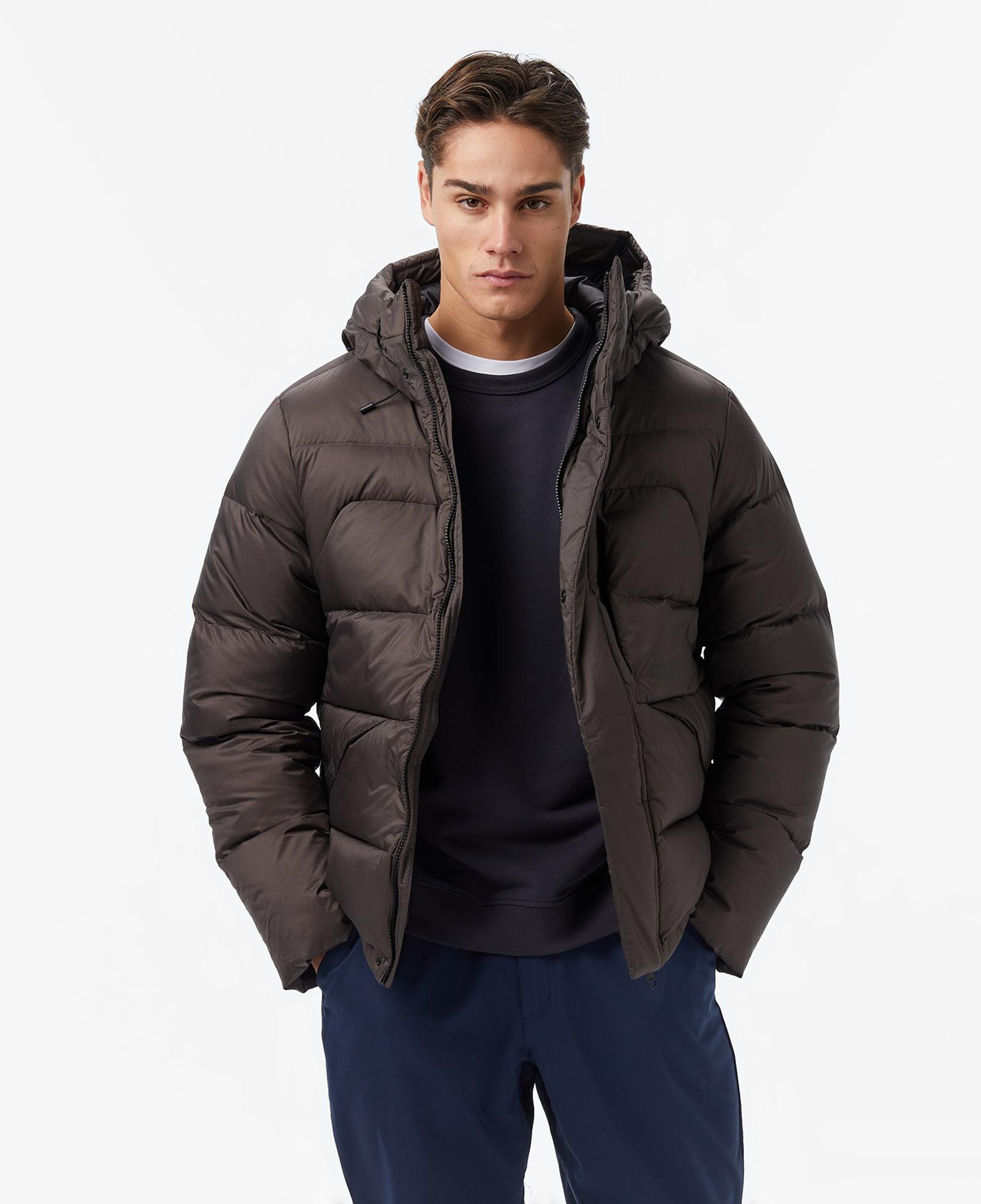 Jack Wolfskin icy Hill Rds Erkek Kahverengi Outdoor Ceket