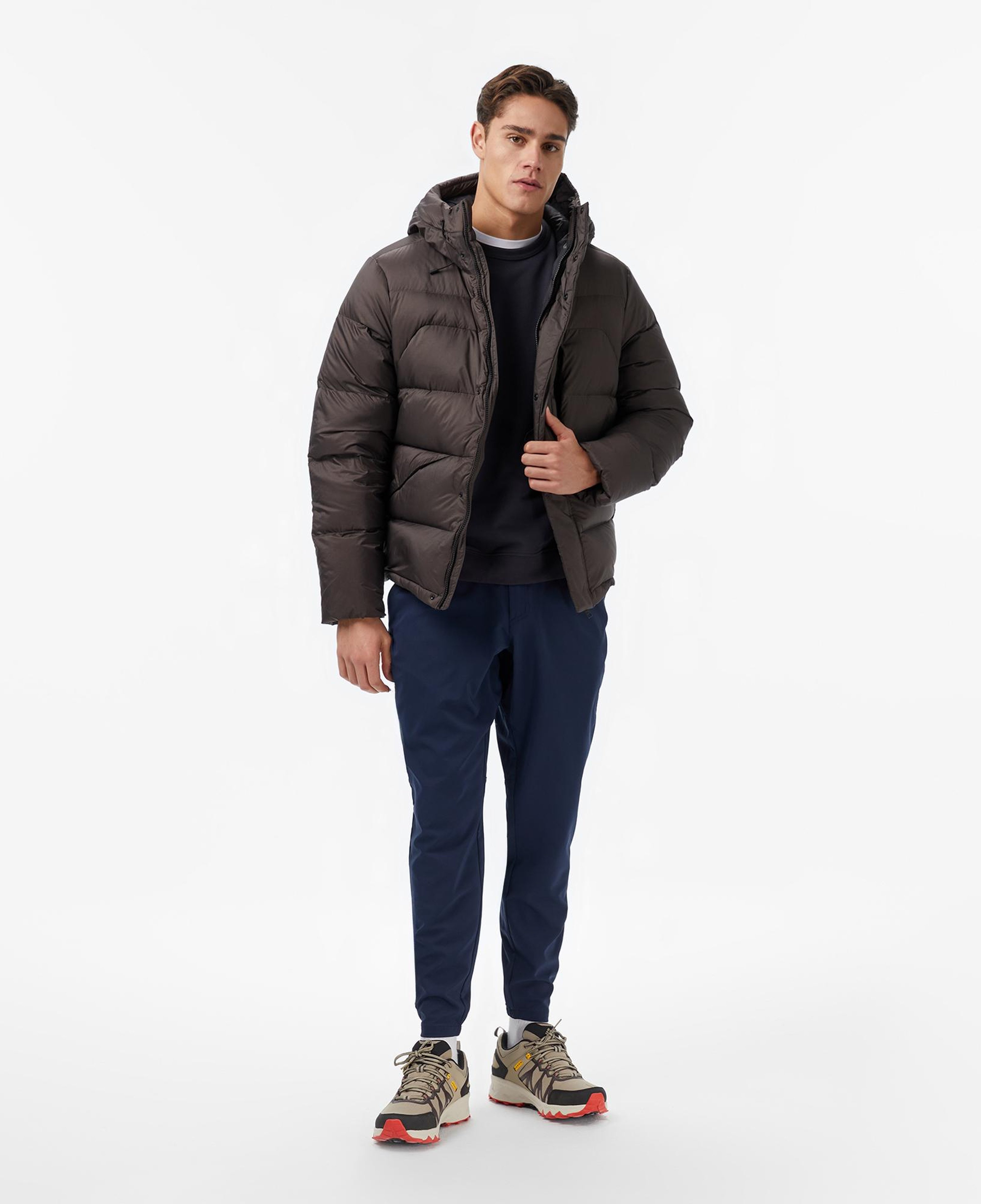 Jack Wolfskin icy Hill Rds Erkek Kahverengi Outdoor Ceket