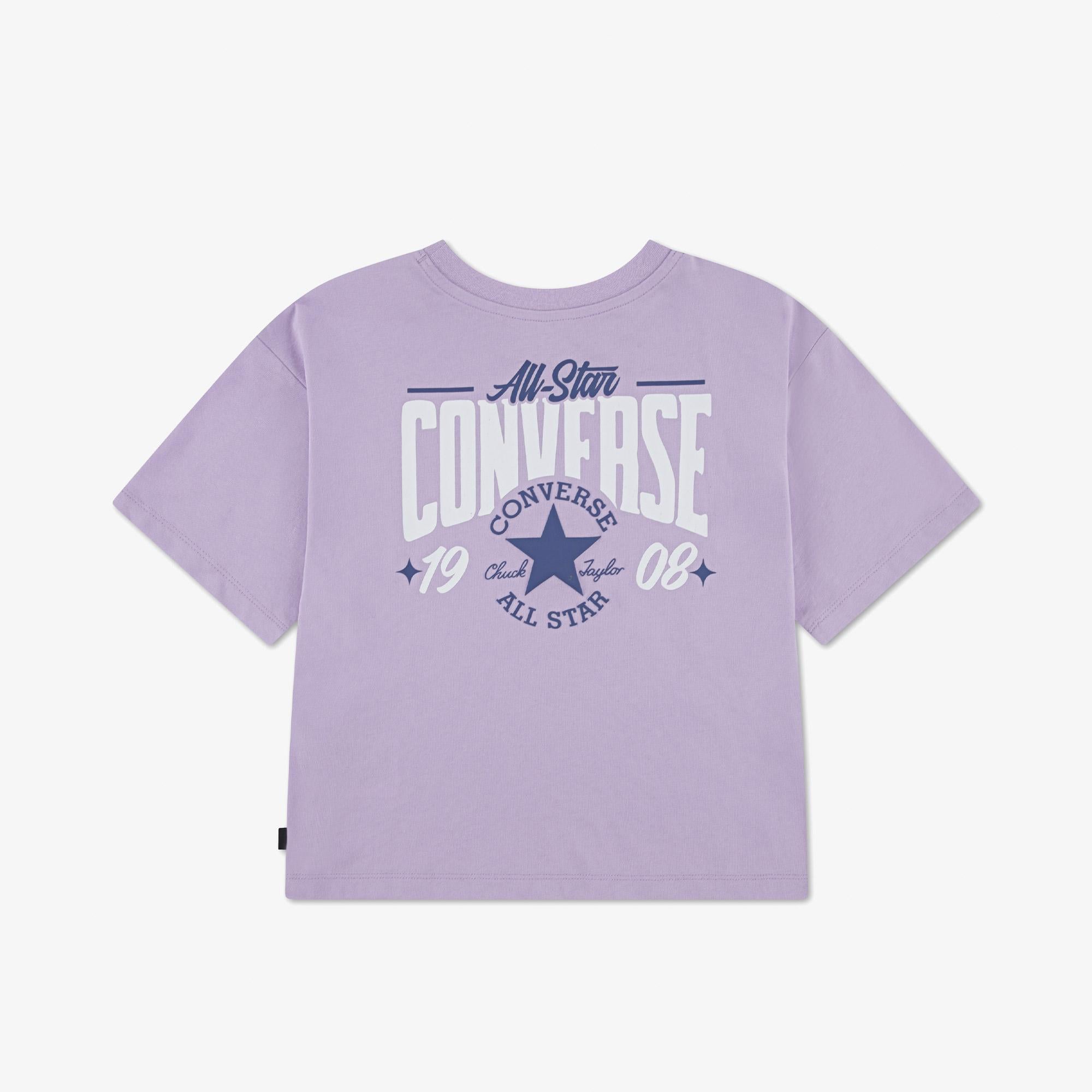 Converse Kız Genç Çocuk Mor T-Shirt