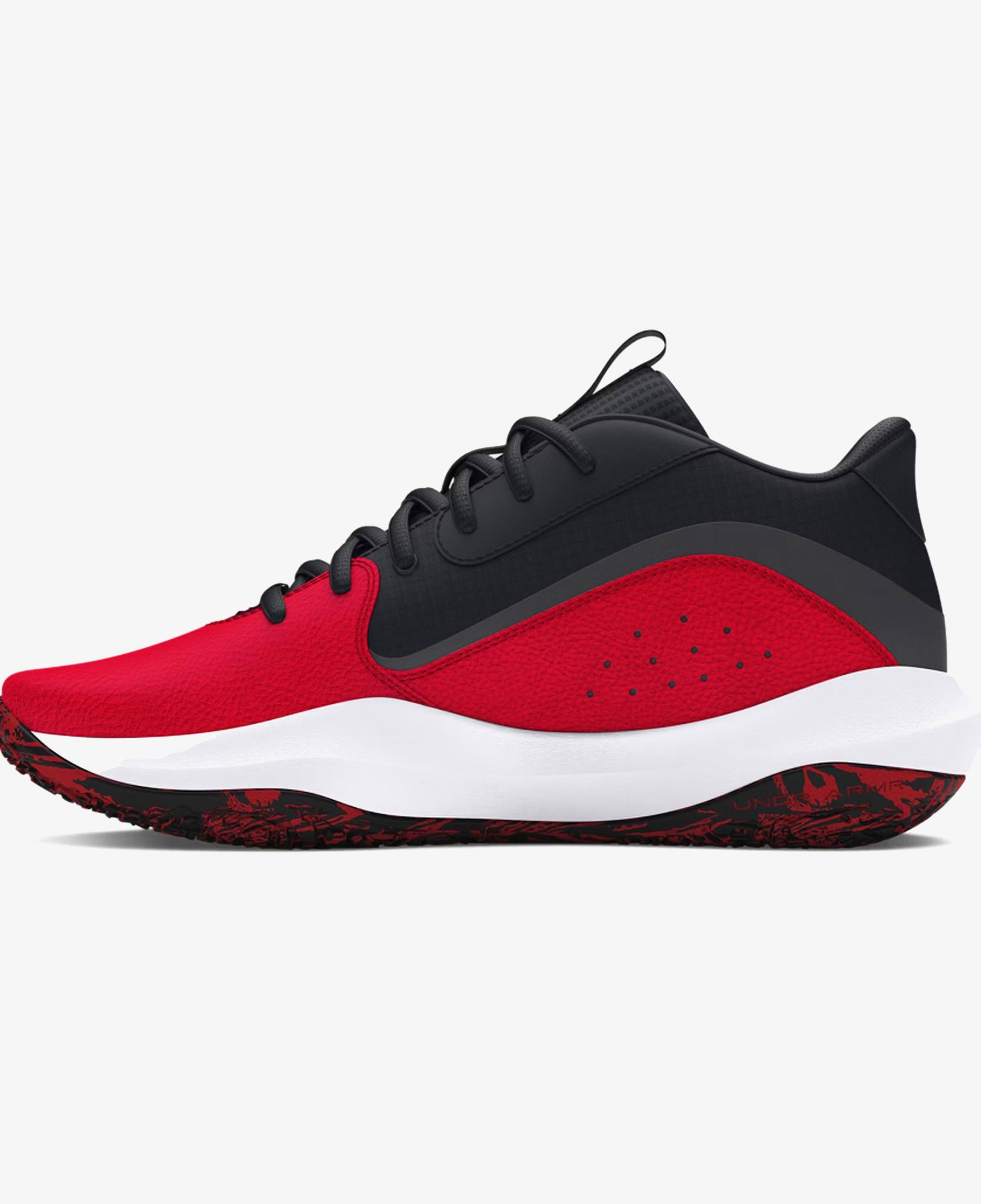 Under Armour Lockdown 7 Erkek Kırmızı Basketbol Ayakkabısı