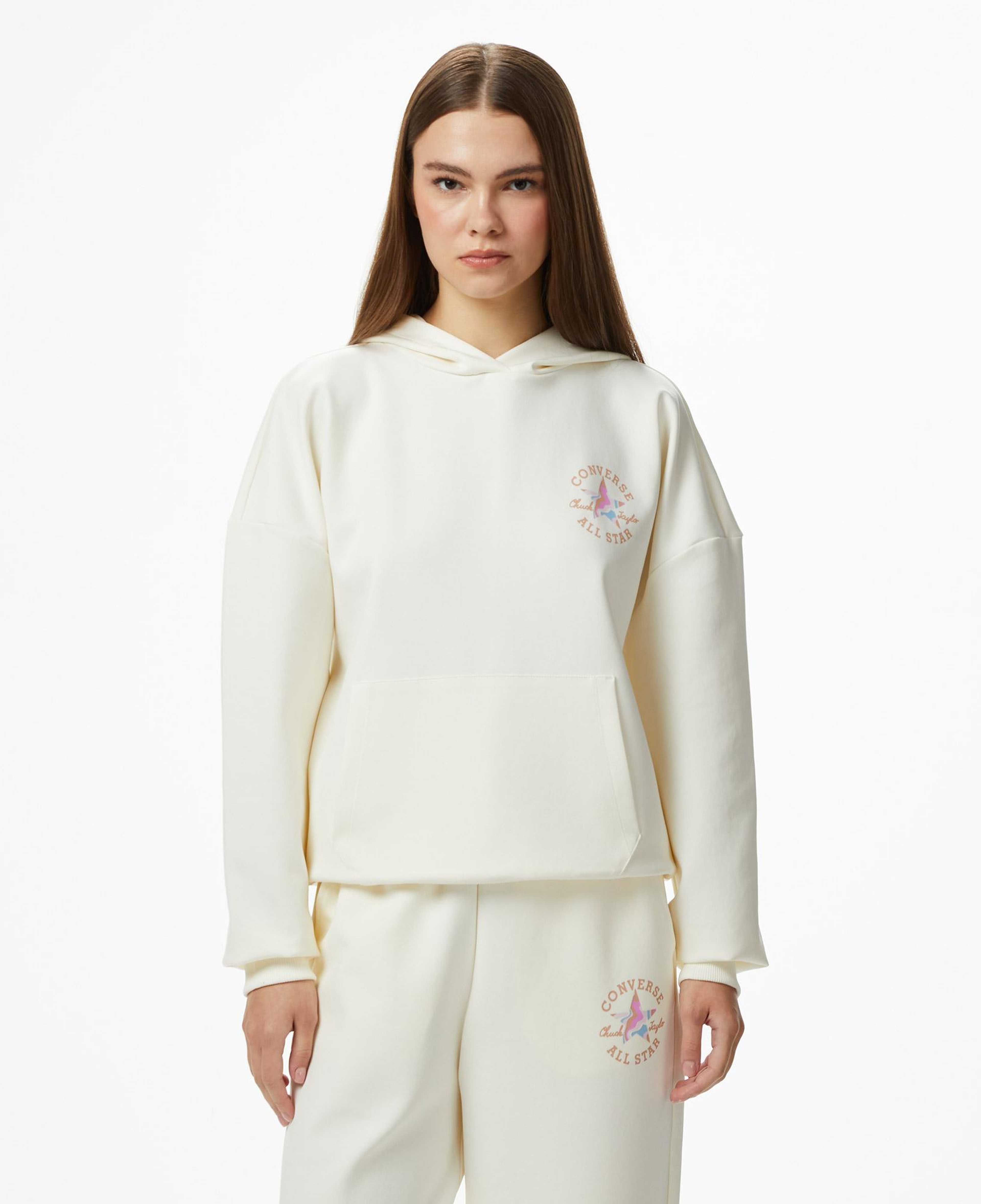 Converse Kadın Krem Sweatshirt