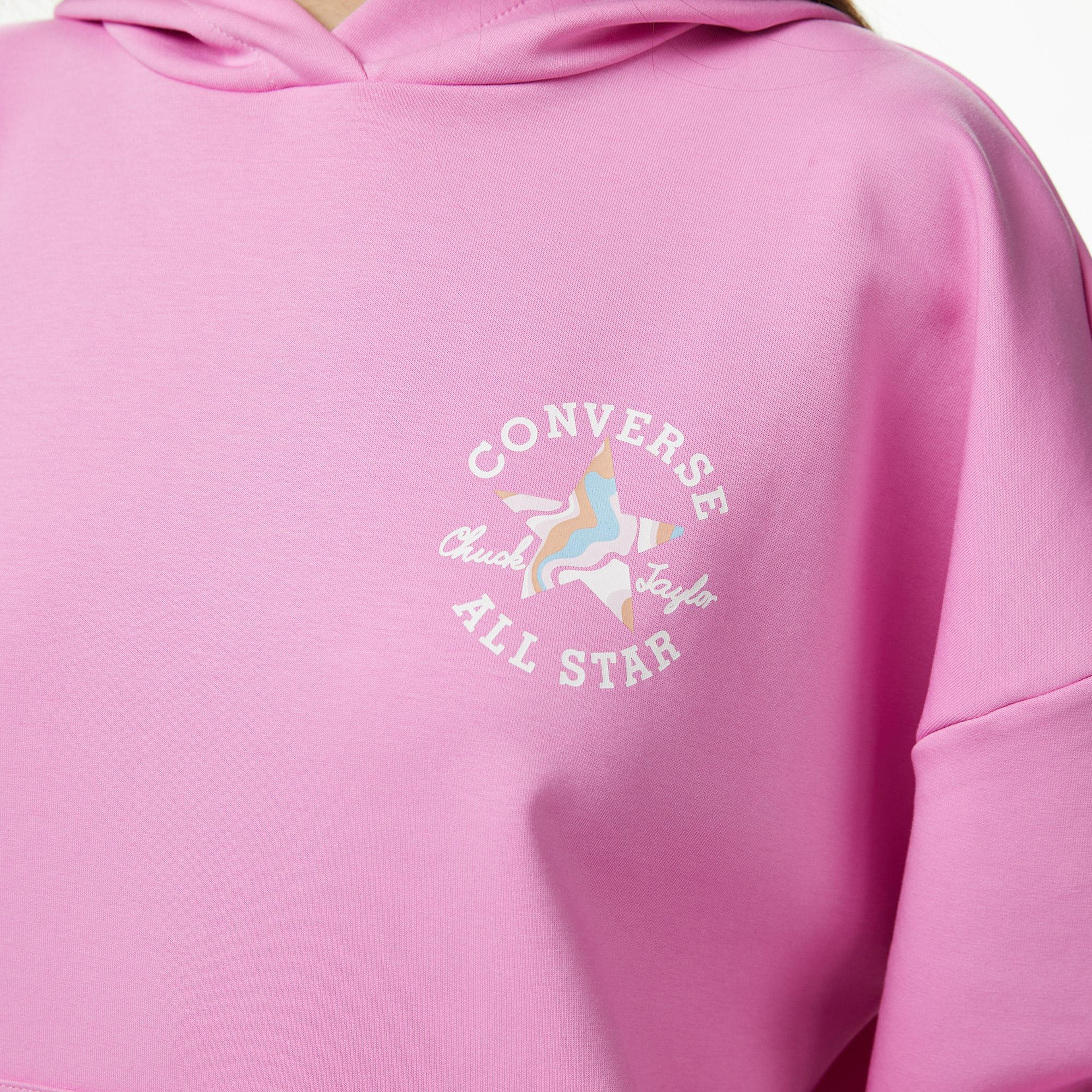 Converse Kadın Pembe Sweatshirt