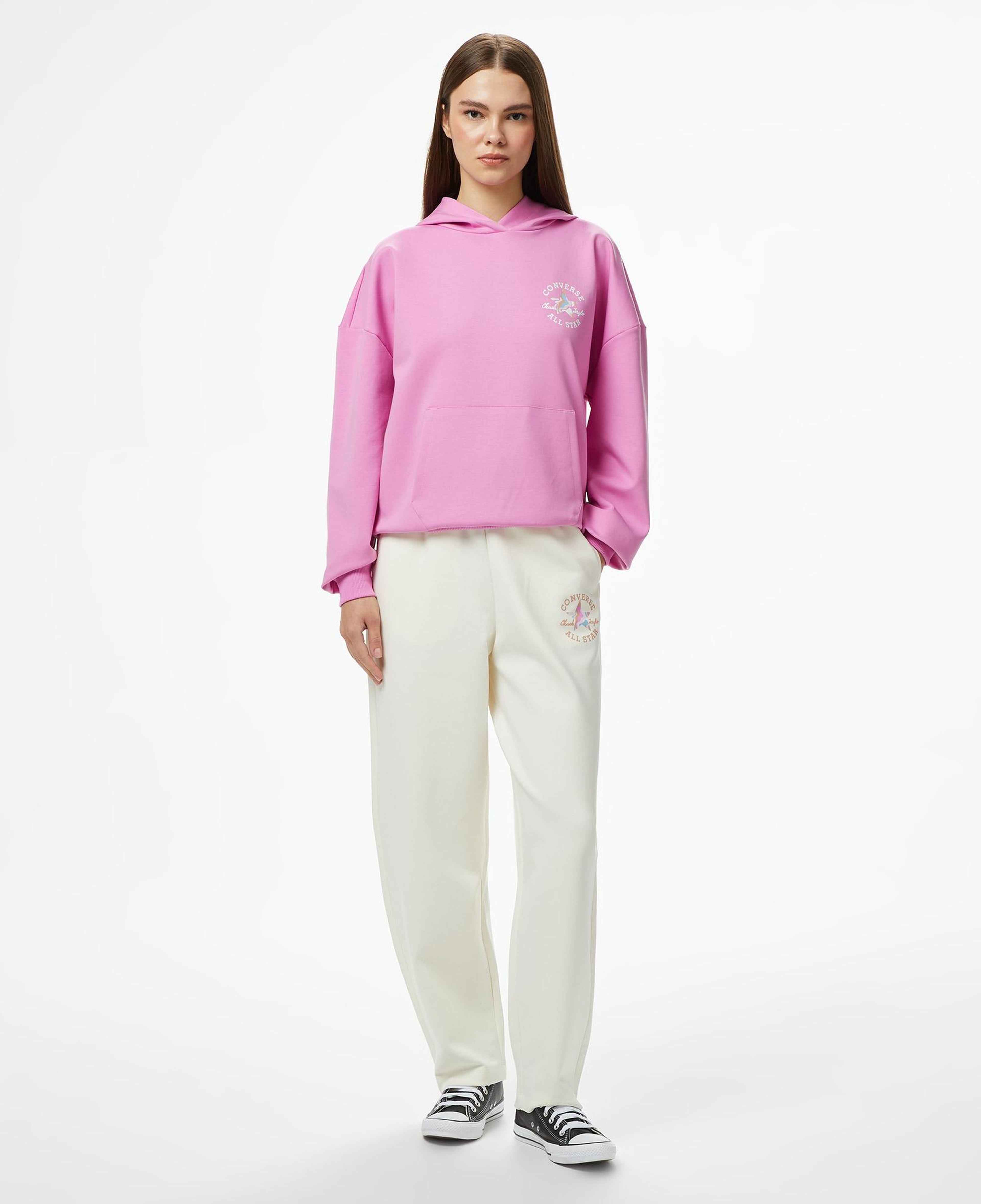 Converse Kadın Pembe Sweatshirt