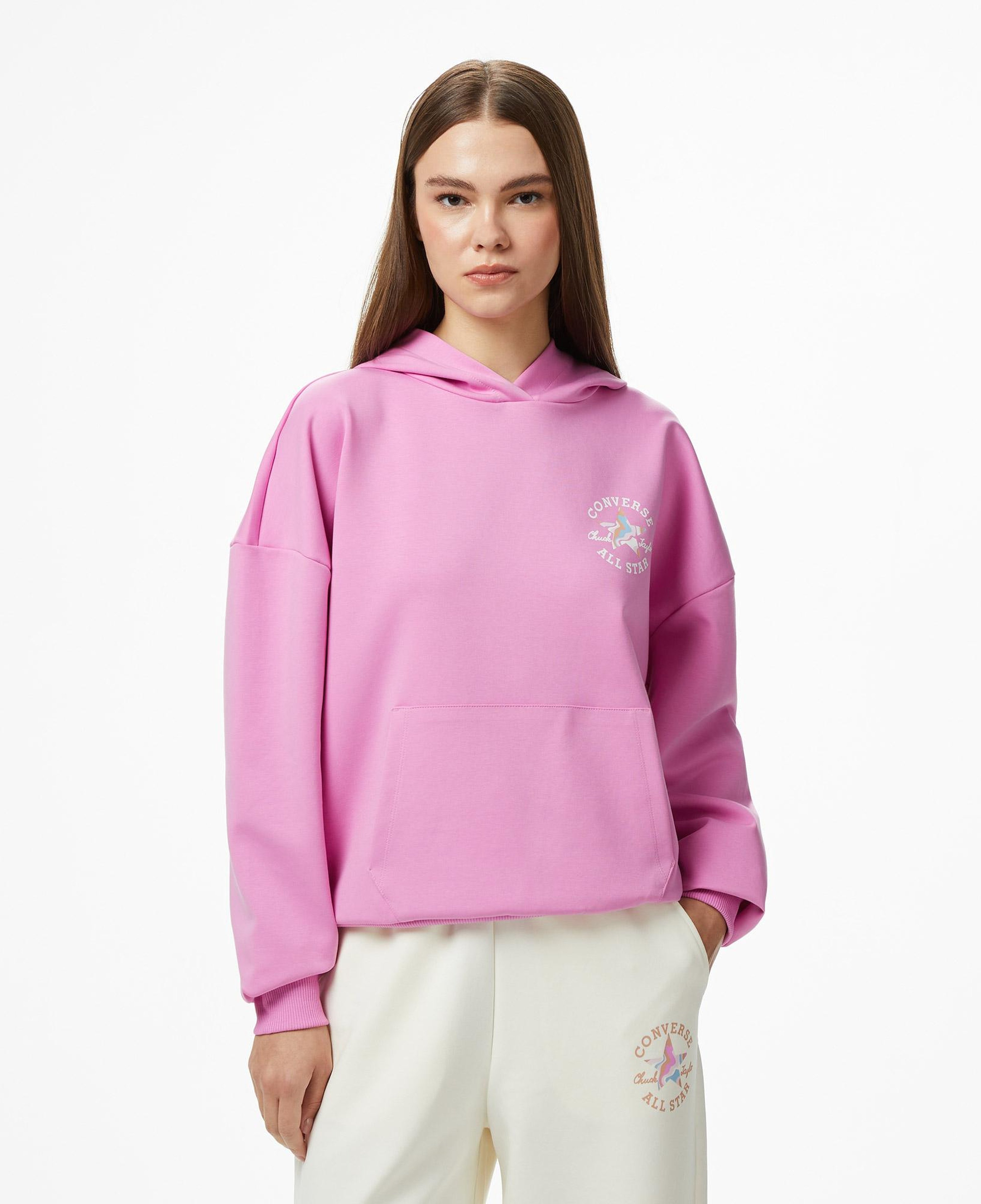 Converse Kadın Pembe Sweatshirt