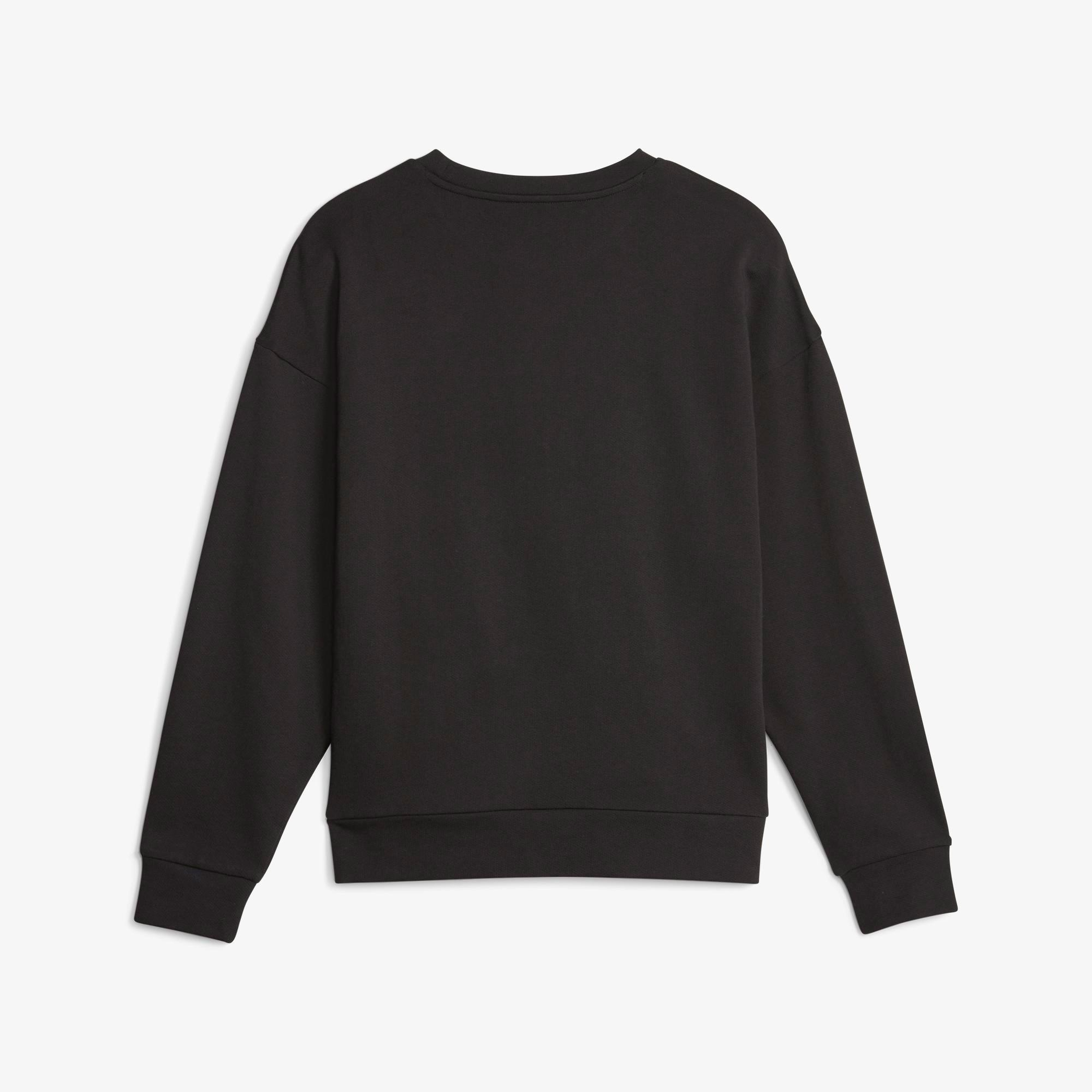 Puma Better Essentıals Crew Kadın Siyah Sweatshirt