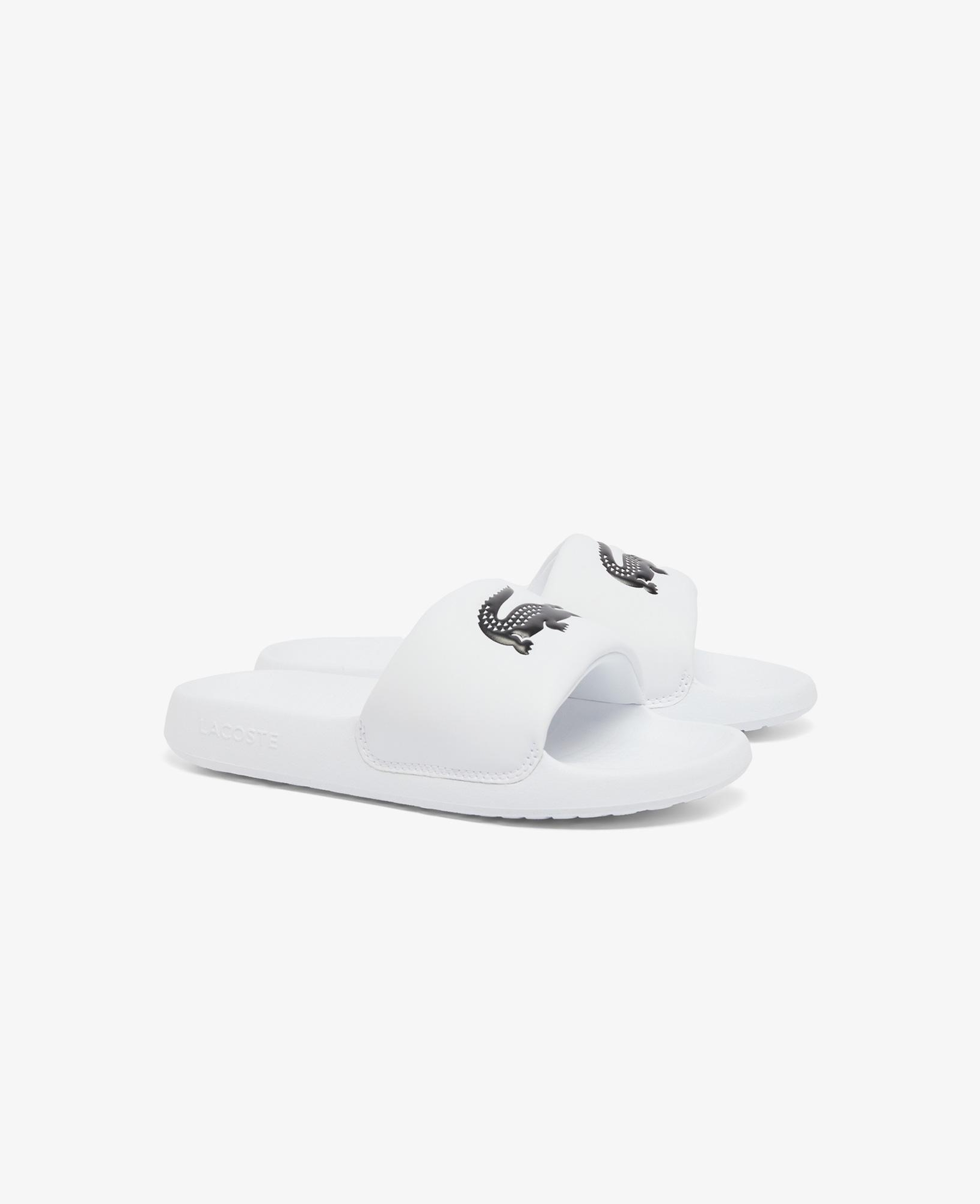 Lacoste Croco 1.0 Çocuk Beyaz Terlik