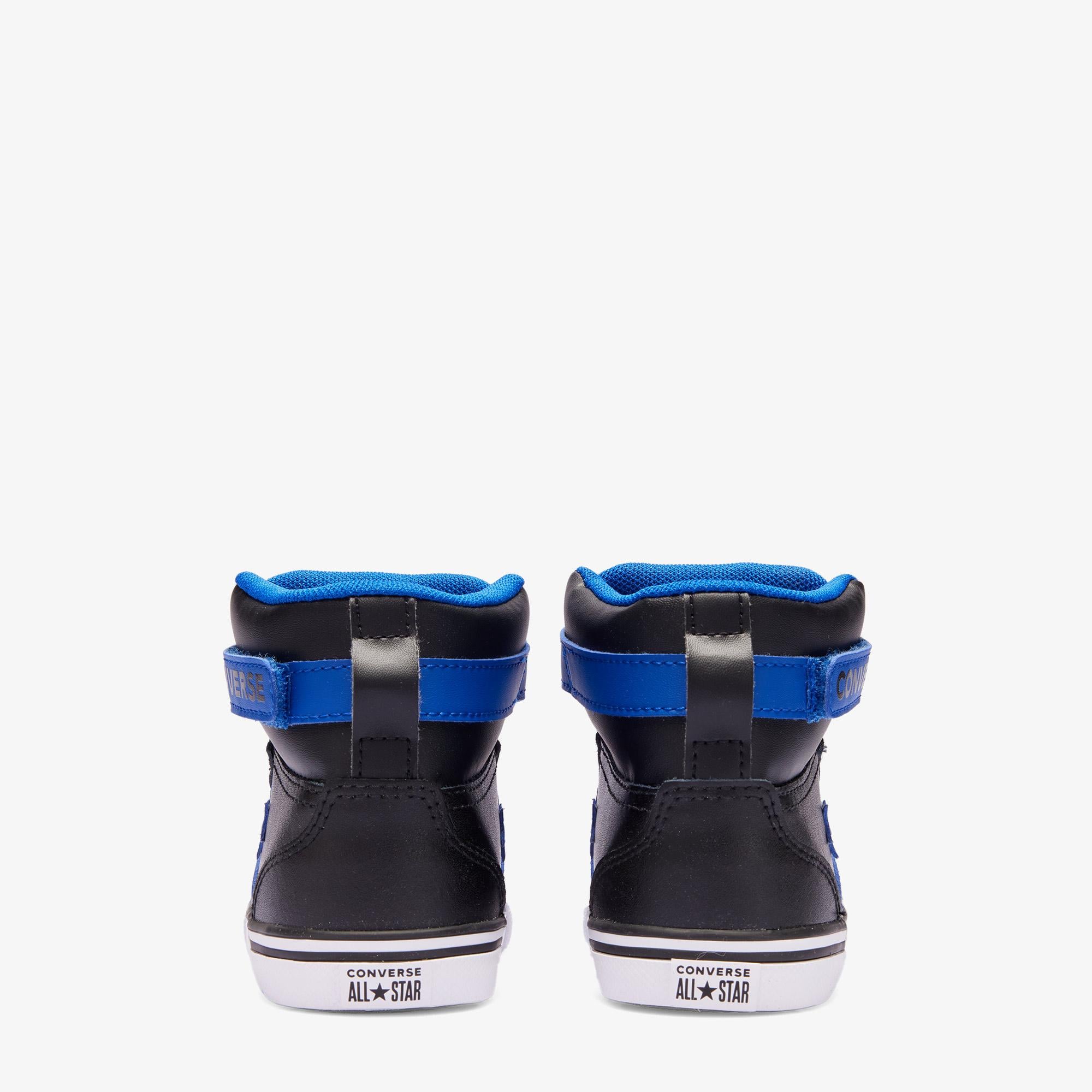 Converse Pro Blaze Strap Leather Easy On Bebek Siyah Bot