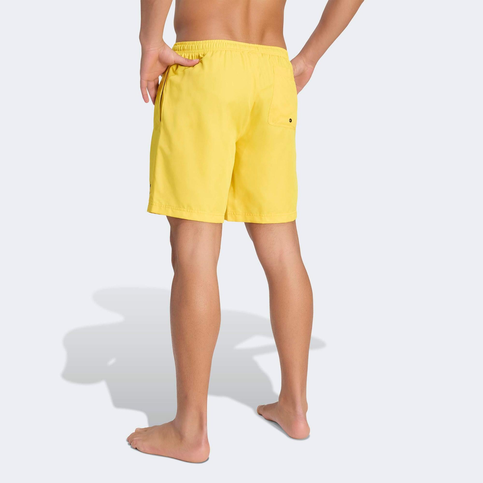 adidas Adicolor 8 Inch Erkek Sarı Deniz Şortu