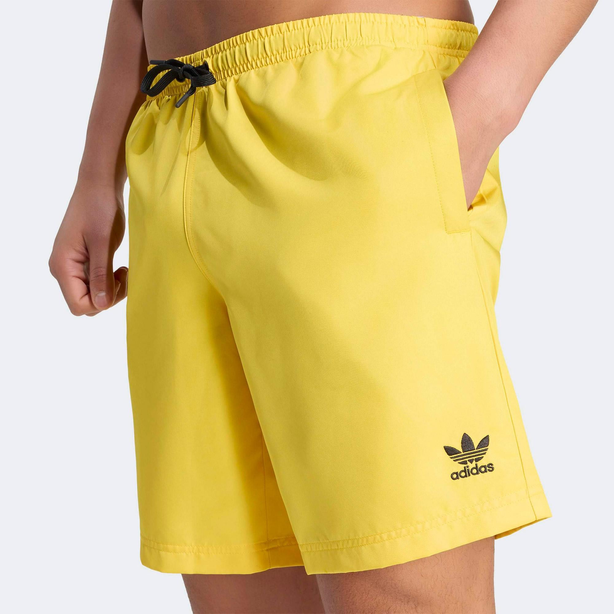 adidas Adicolor 8 Inch Erkek Sarı Deniz Şortu