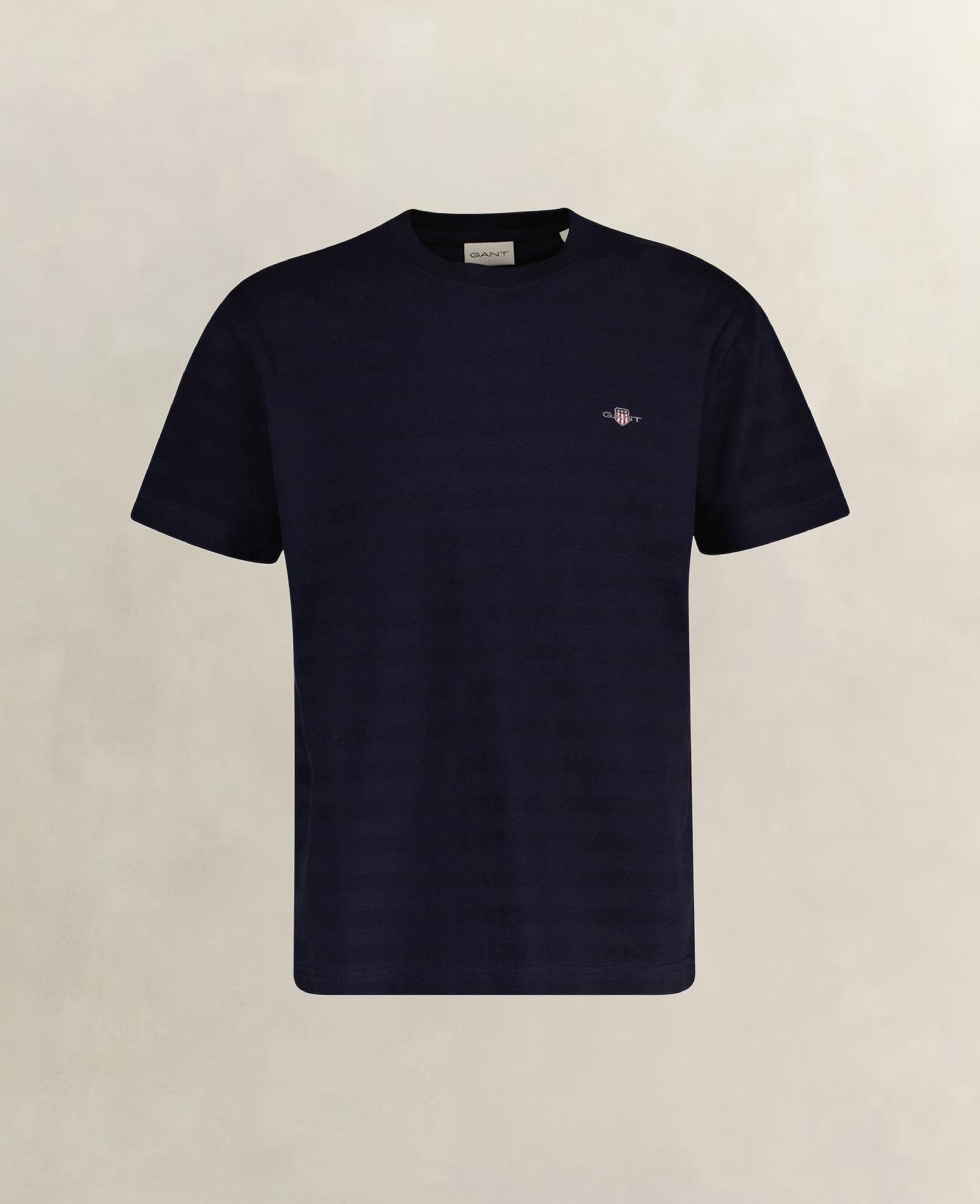 GANT Erkek Lacivert Bisiklet Yaka Regular Fit T-Shirt