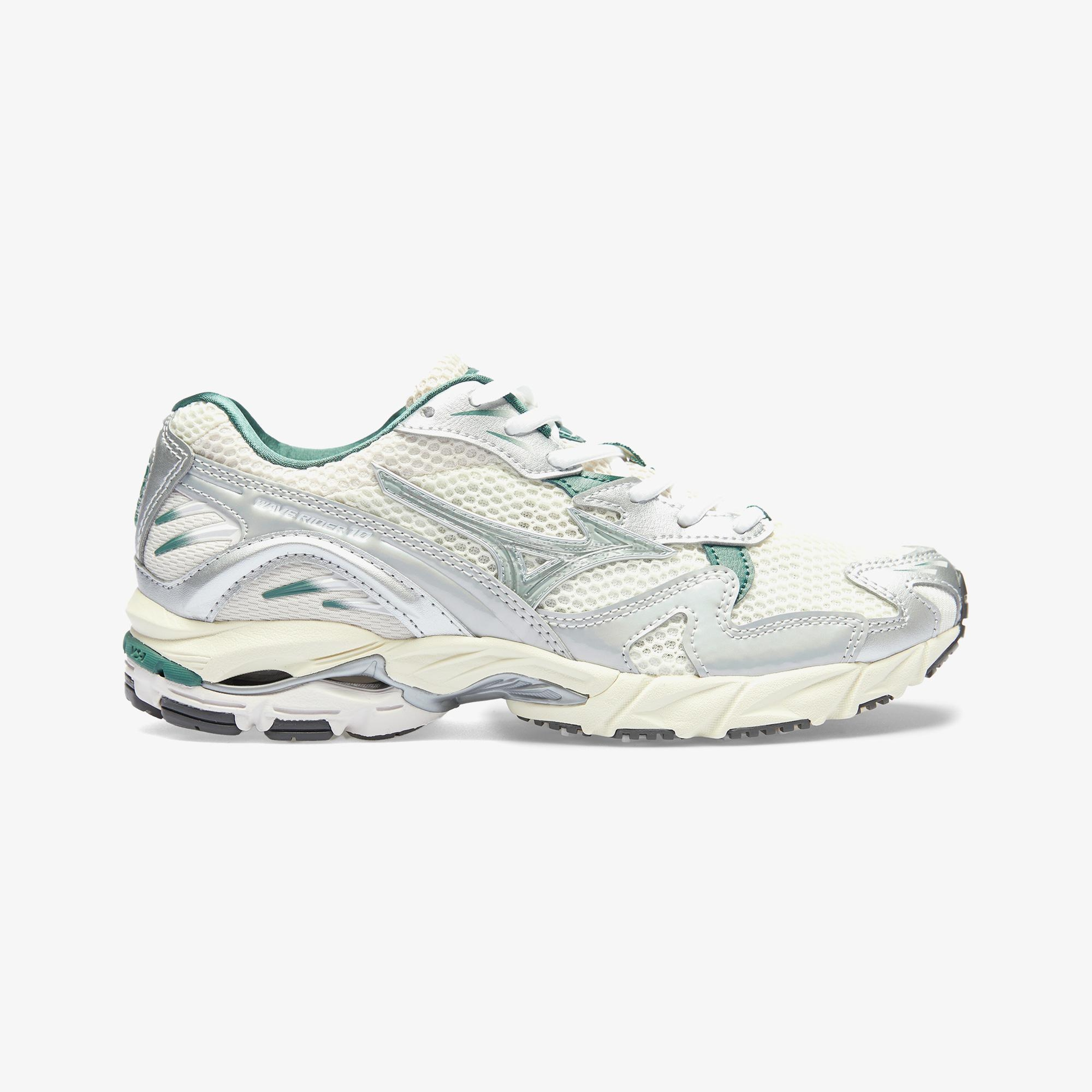 Mizuno Wave Rider 10 Kadın Gri Koşu Ayakkabısı