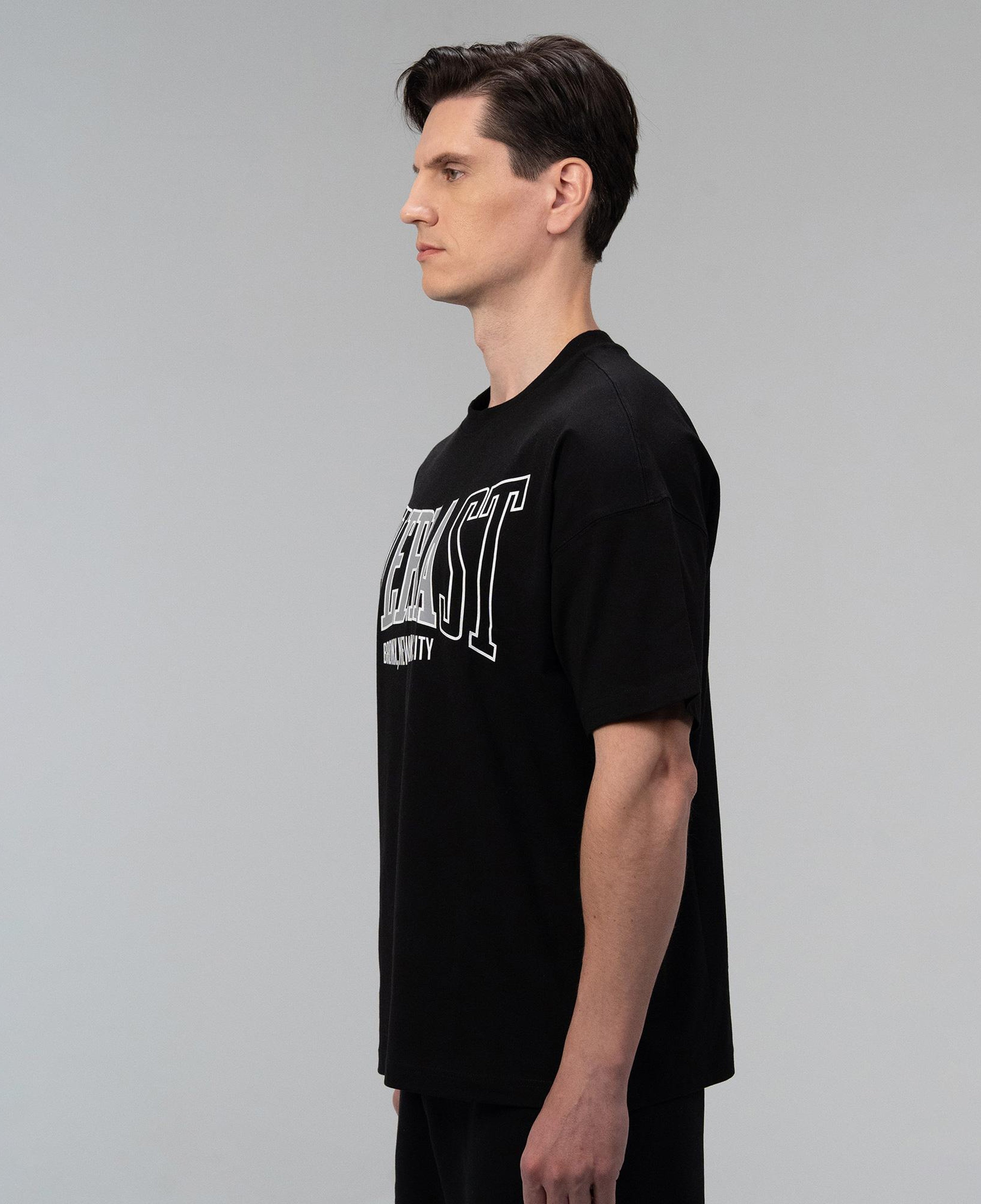 Everlast Iconic Rest Oversize Siyah Erkek T-Shirt