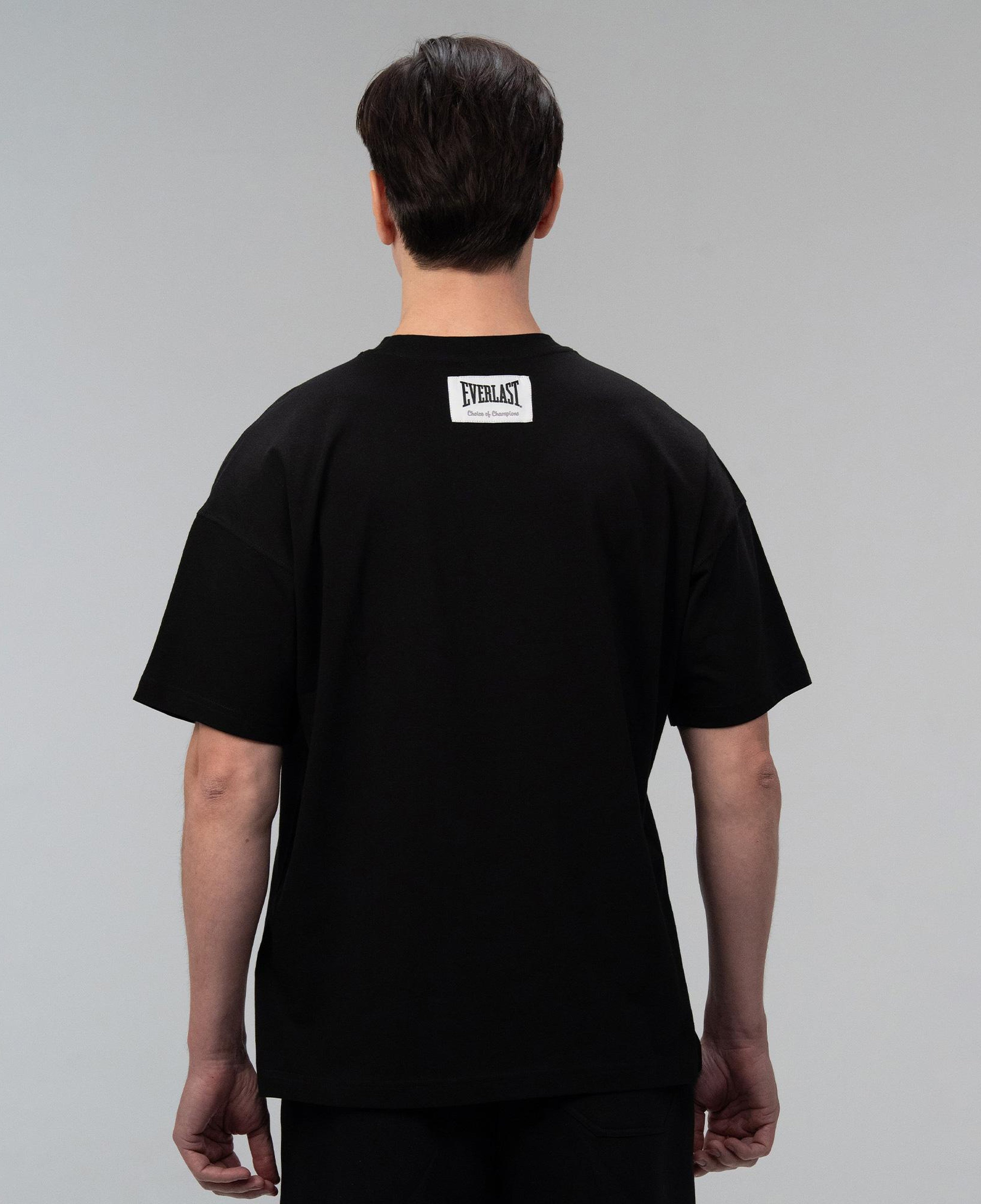 Everlast Iconic Rest Oversize Siyah Erkek T-Shirt