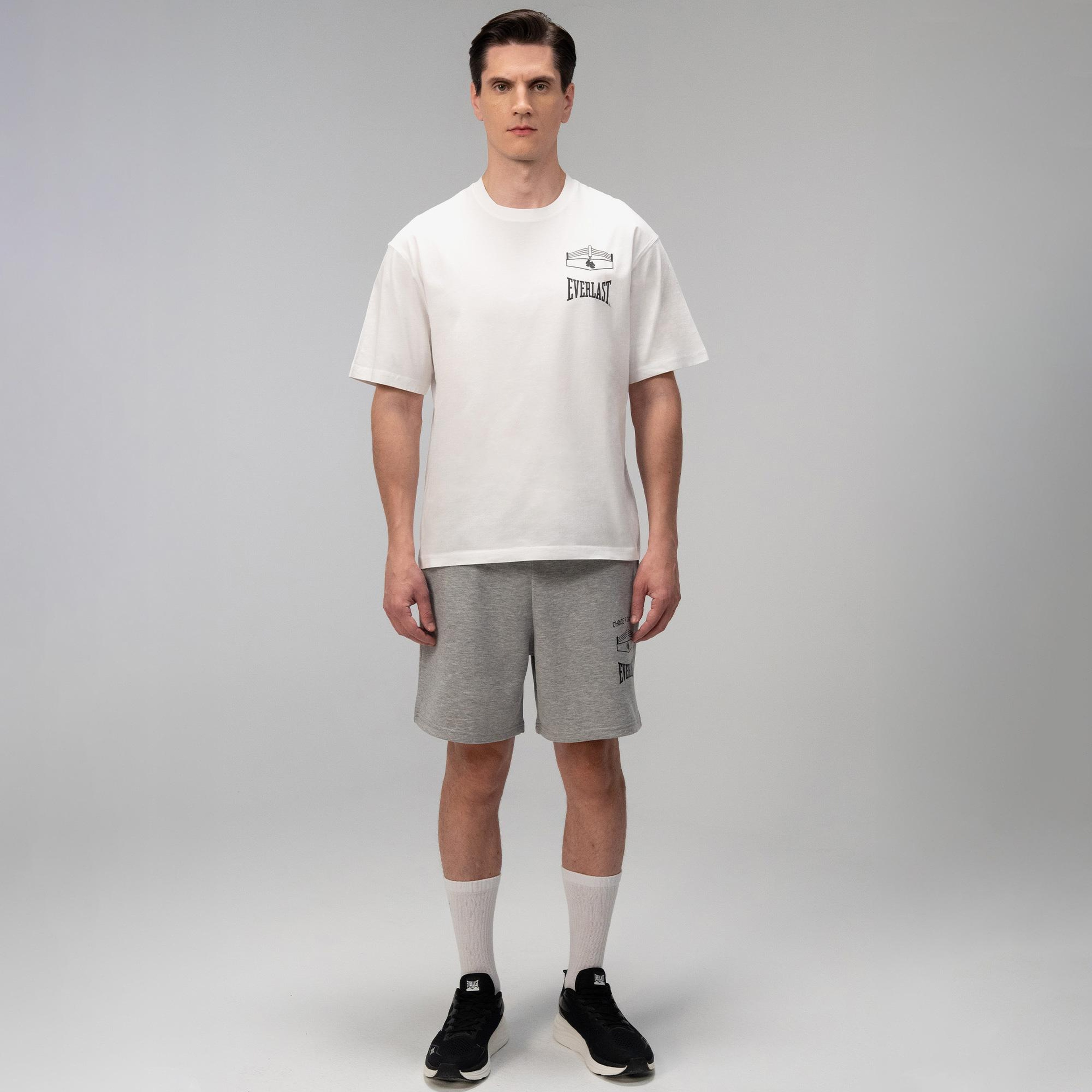 Everlast Choice Of Champs Comfort Fit Beyaz Erkek T-Shirt