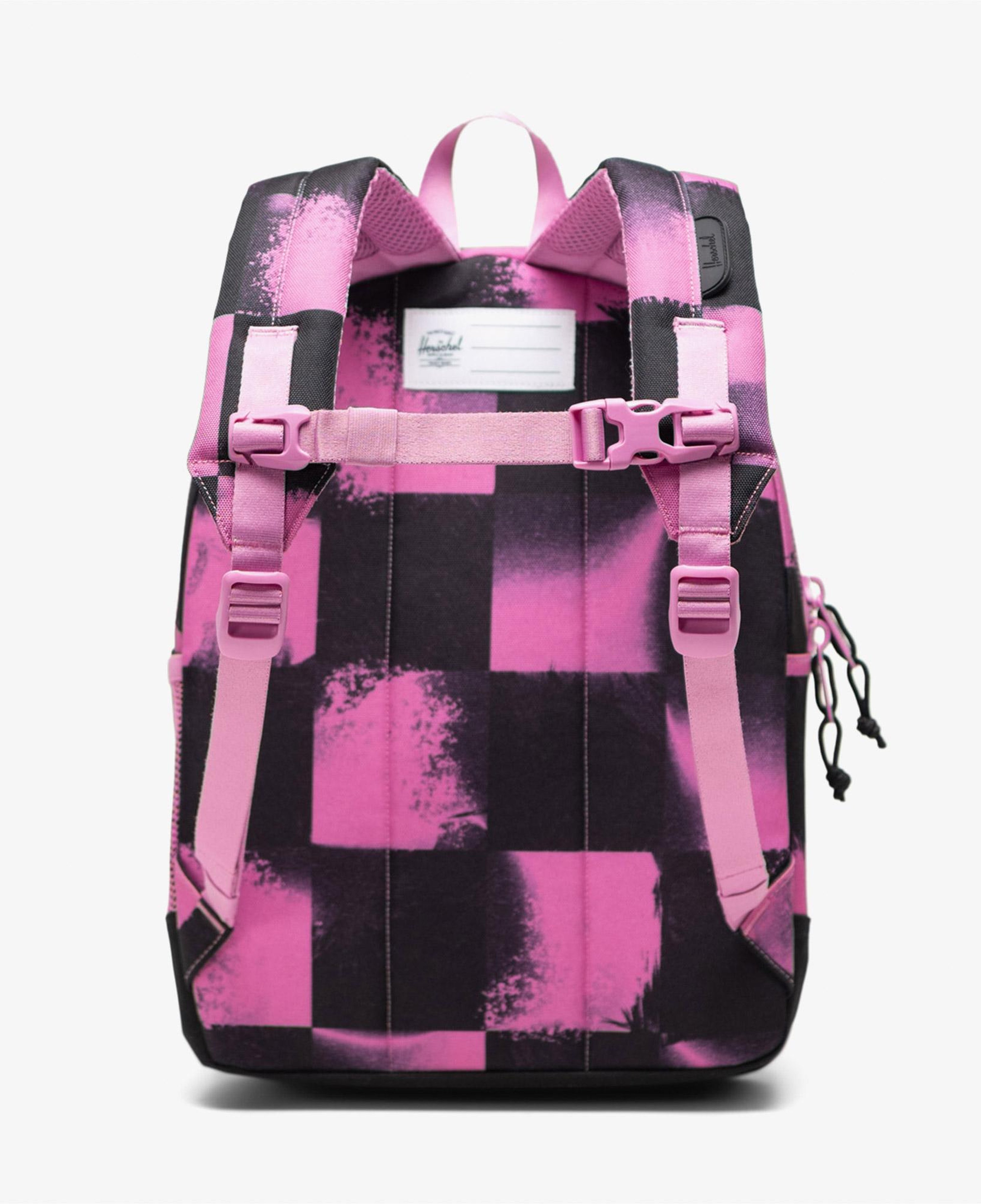Herschel Supply Co Heritage Checkered Çocuk Siyah/Pembe Sırt Çantası