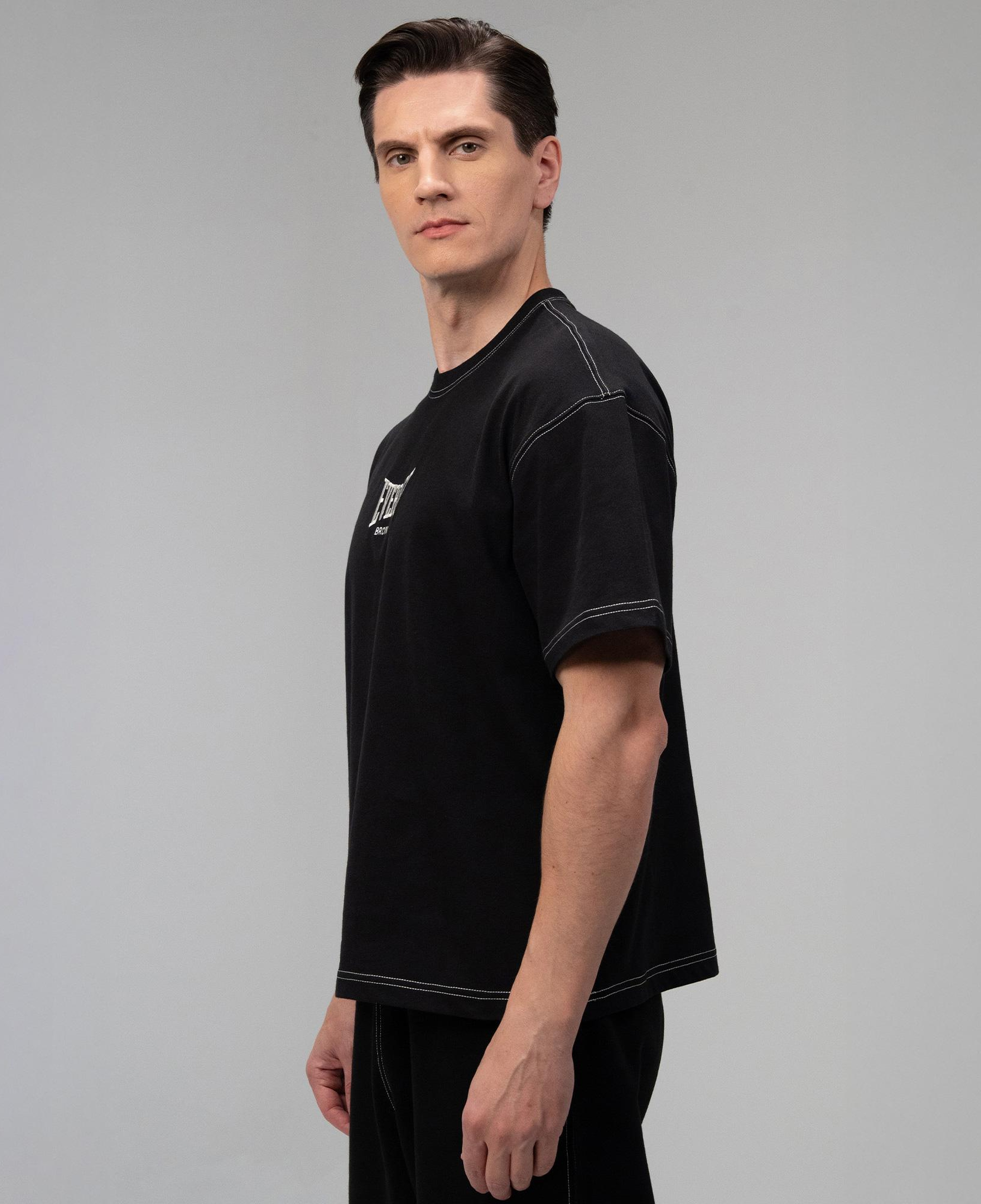 Everlast Dot Collection Comfort Fit Siyah Erkek T-Shirt