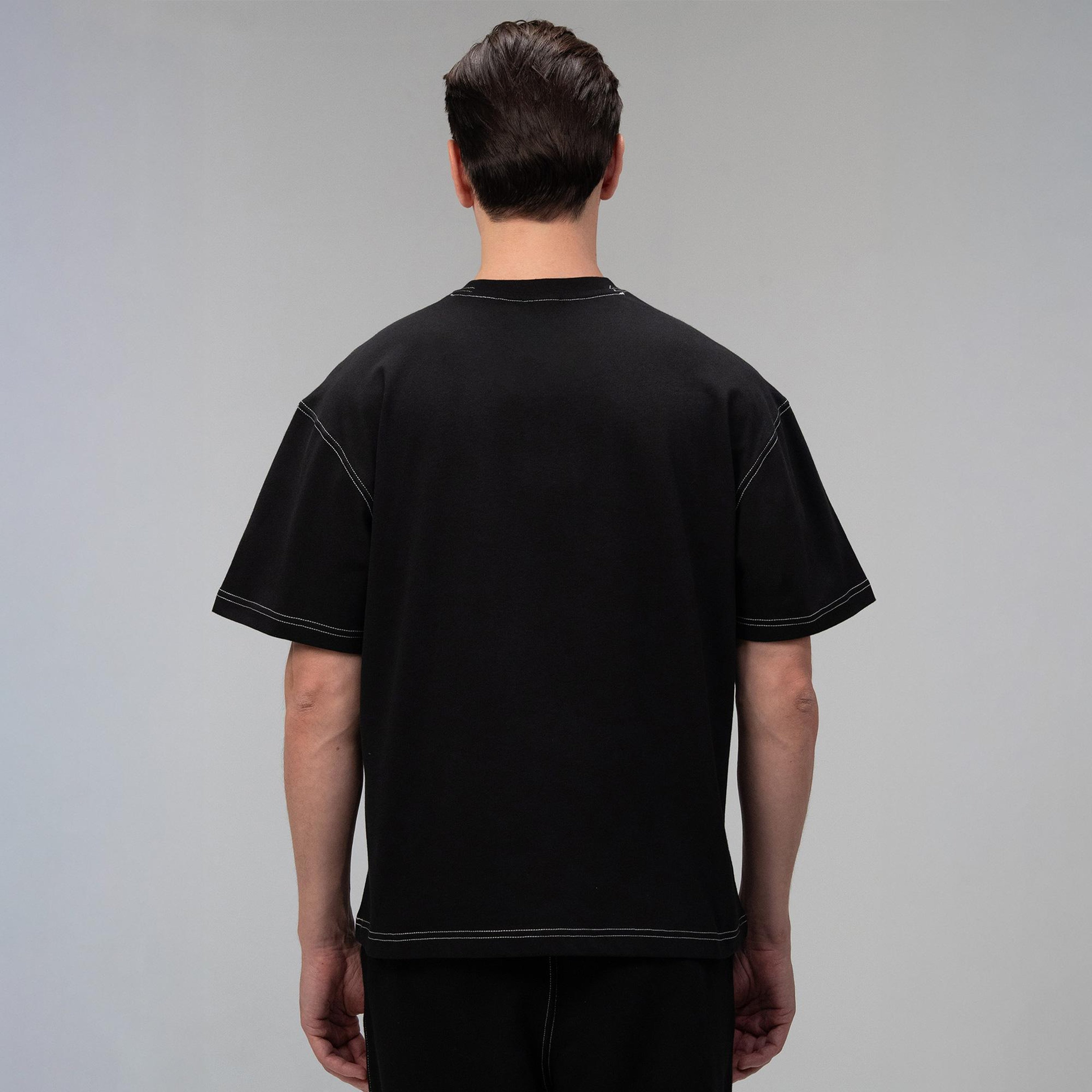 Everlast Dot Collection Comfort Fit Siyah Erkek T-Shirt