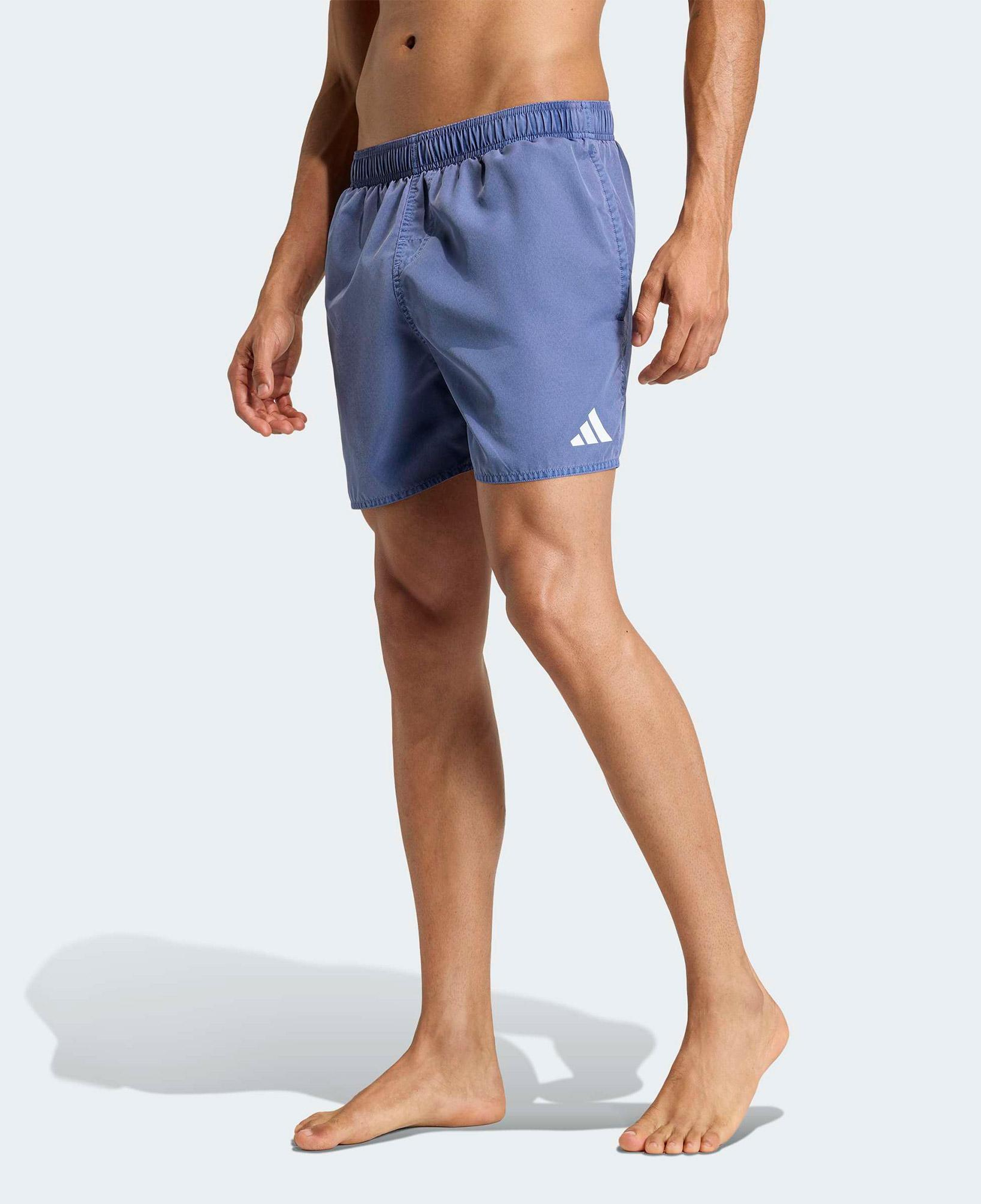 adidas Washed 5 Inch Erkek Mavi Deniz Şortu