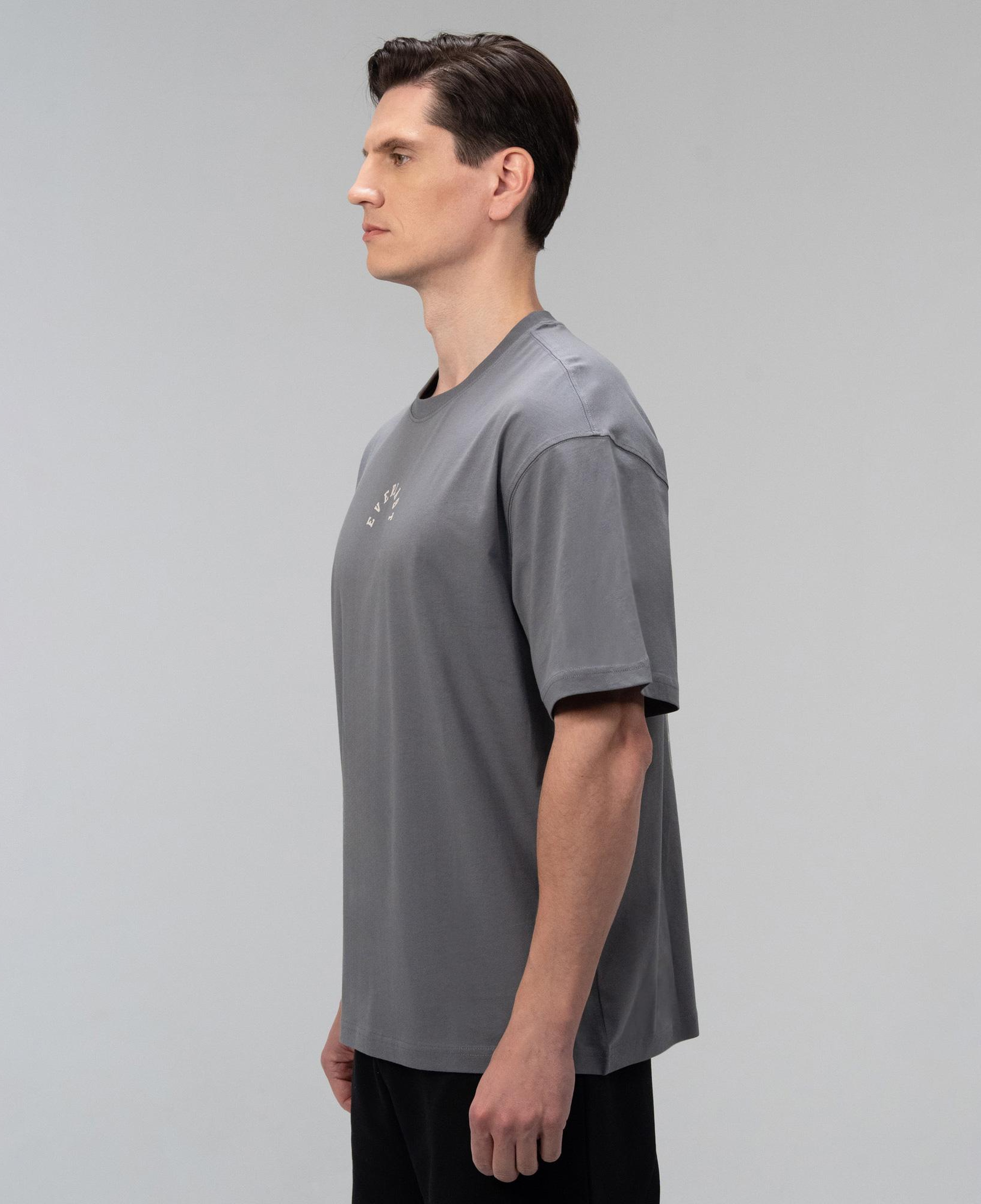 Everlast Graphic Collection Comfort Fit Gri Erkek T-Shirt