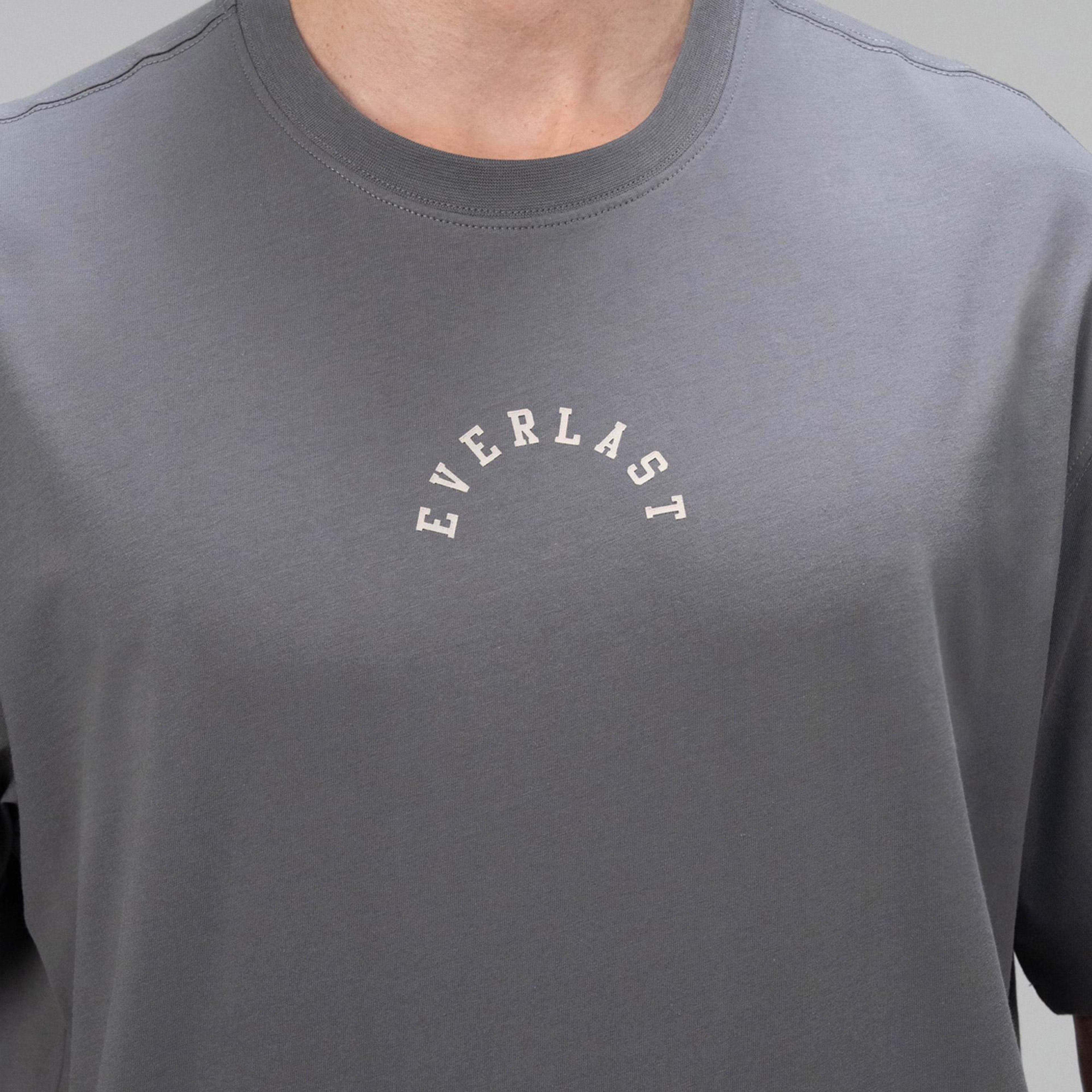 Everlast Graphic Collection Comfort Fit  Gri Erkek T-Shirt