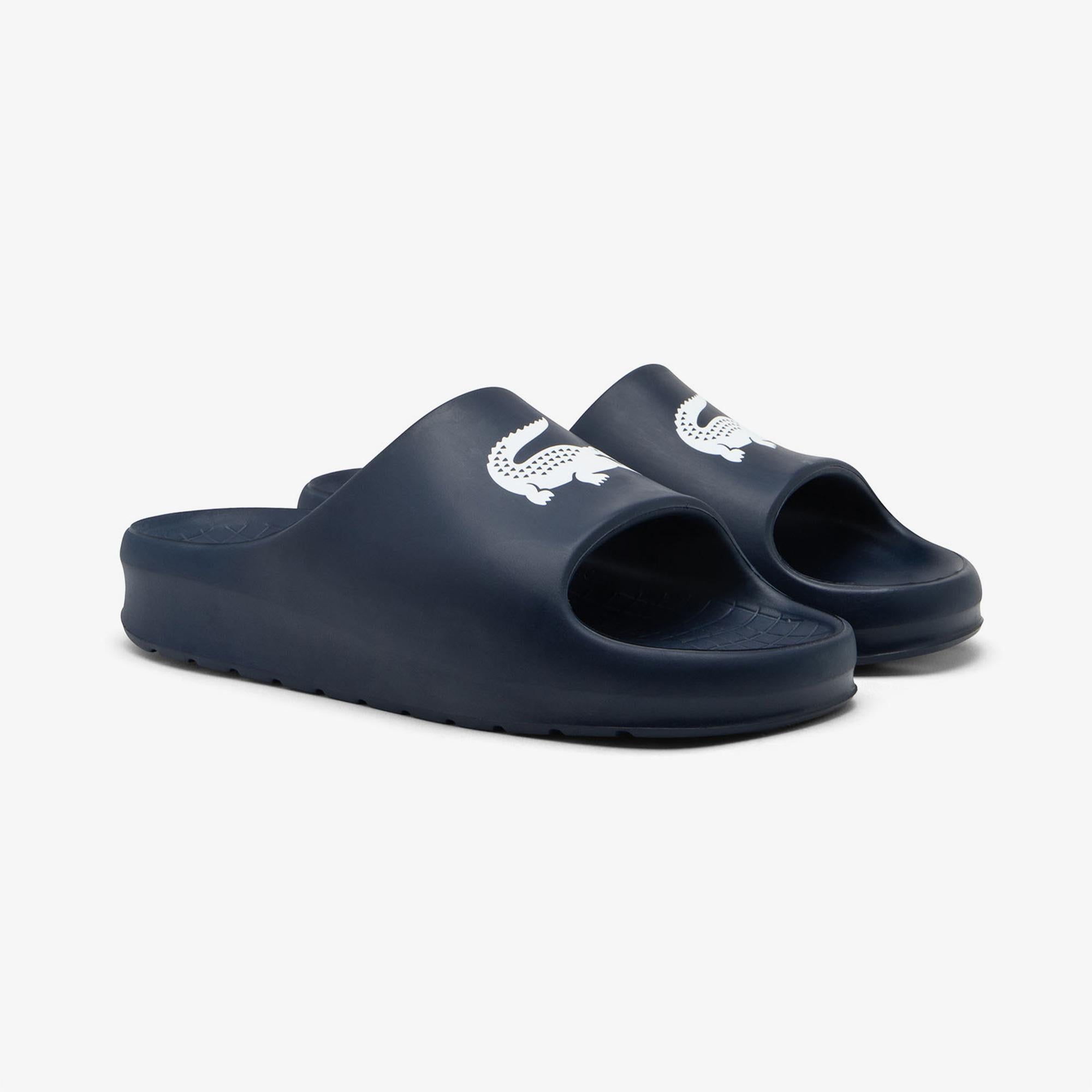 Lacoste Serve Slide 2.0 Erkek Lacivert Terlik