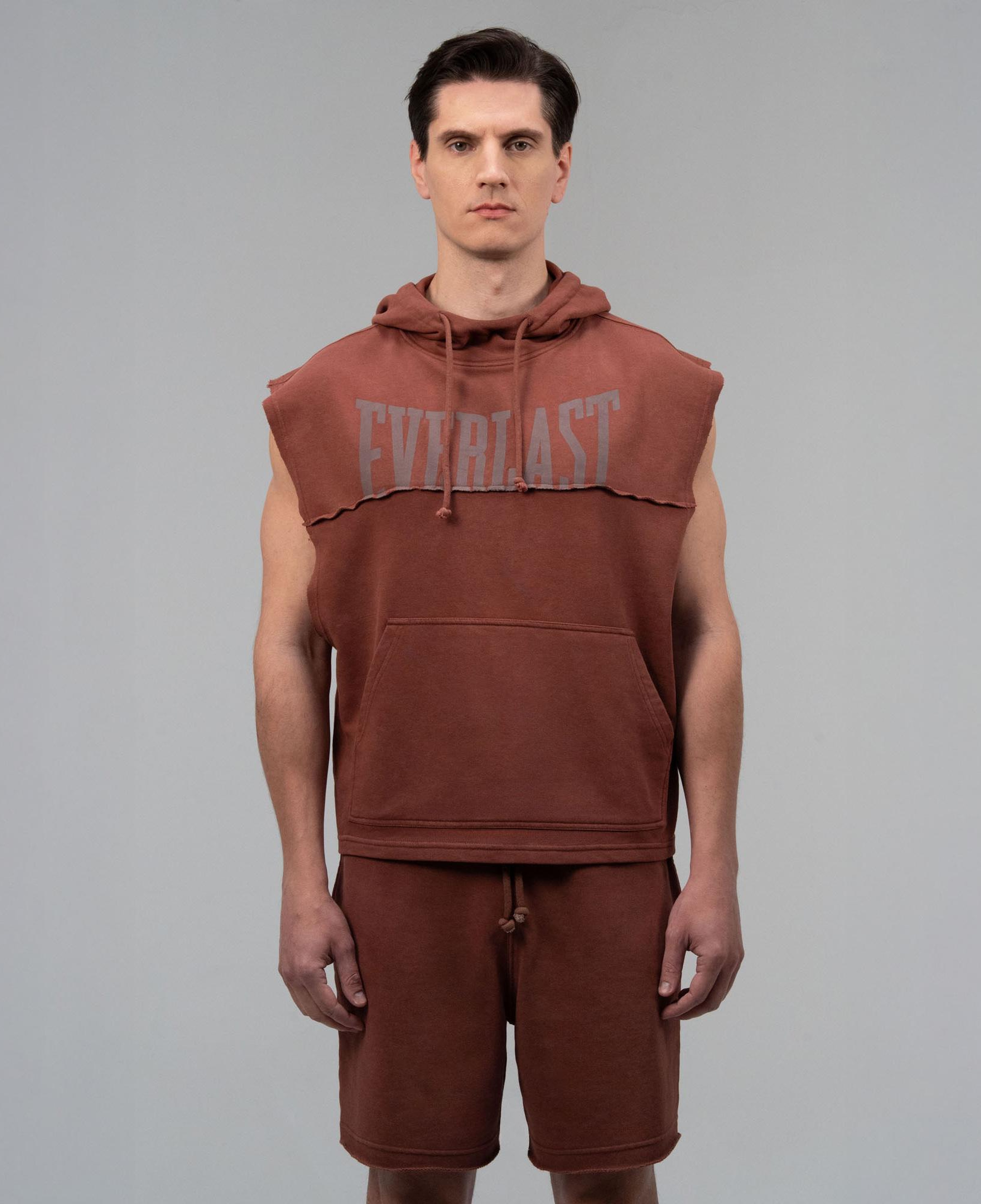 Everlast Boxing Heritage Oversize Bordo Erkek Sweatshirt