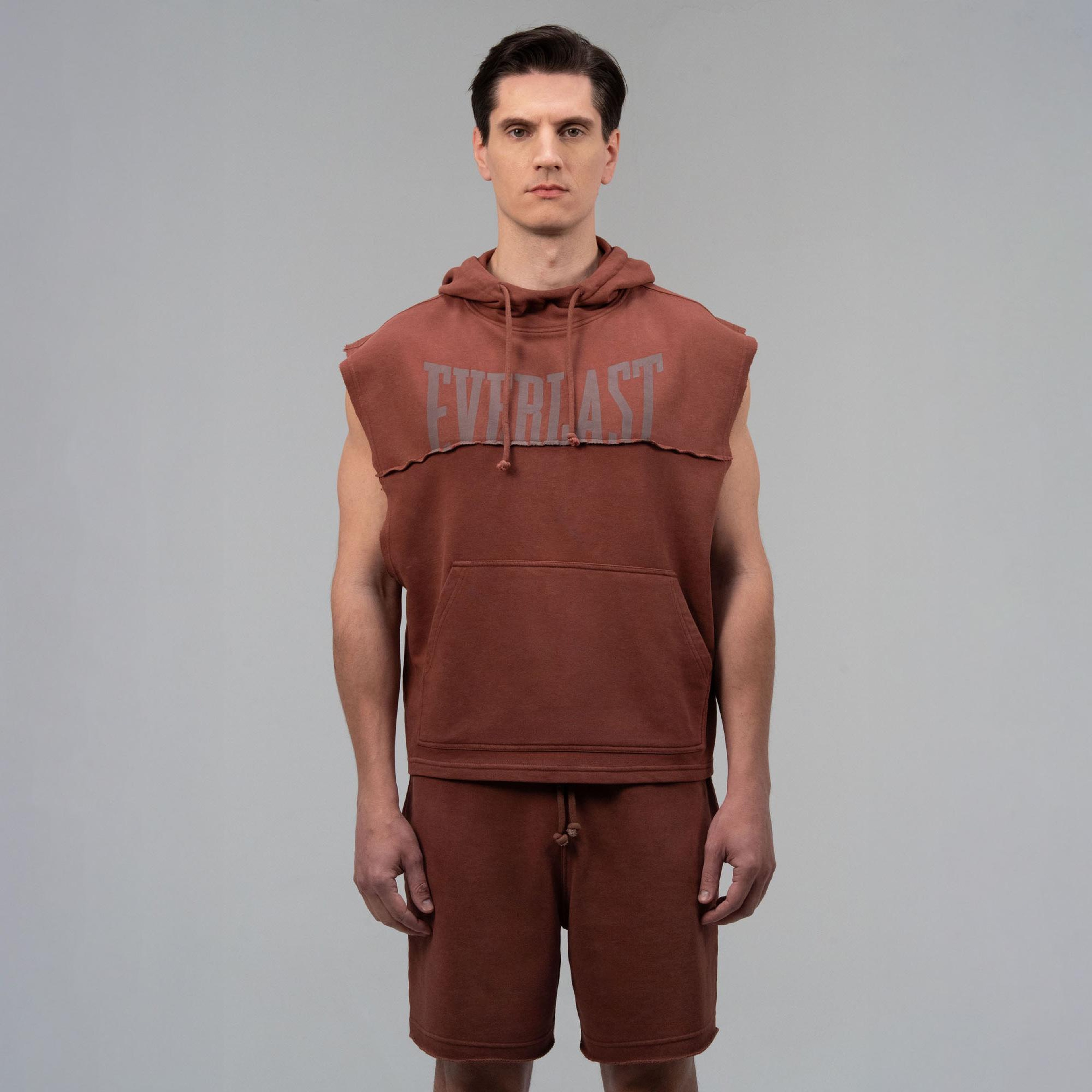 Everlast Boxing Heritage Oversize Bordo Erkek Sweatshirt