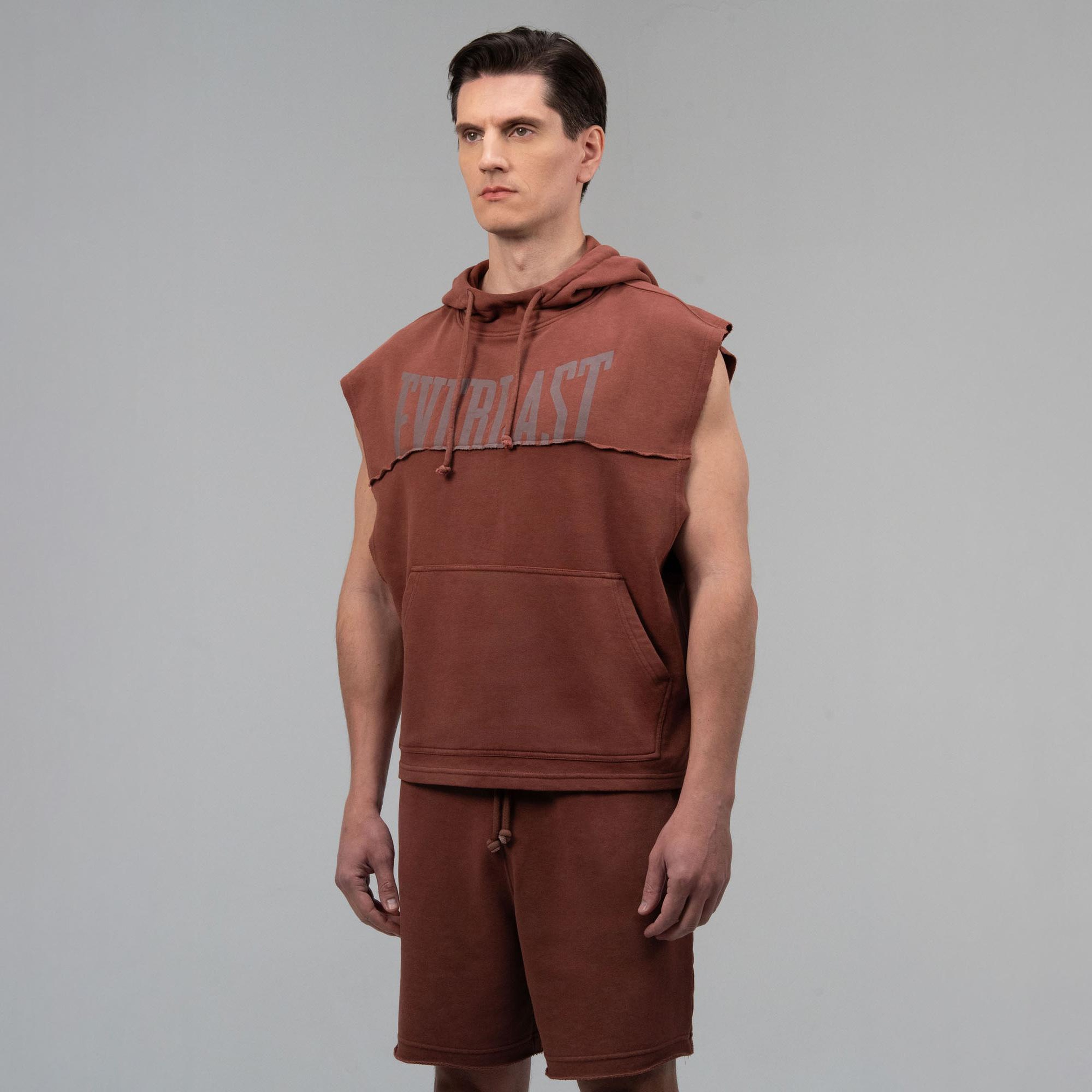 Everlast Boxing Heritage Oversize Bordo Erkek Sweatshirt